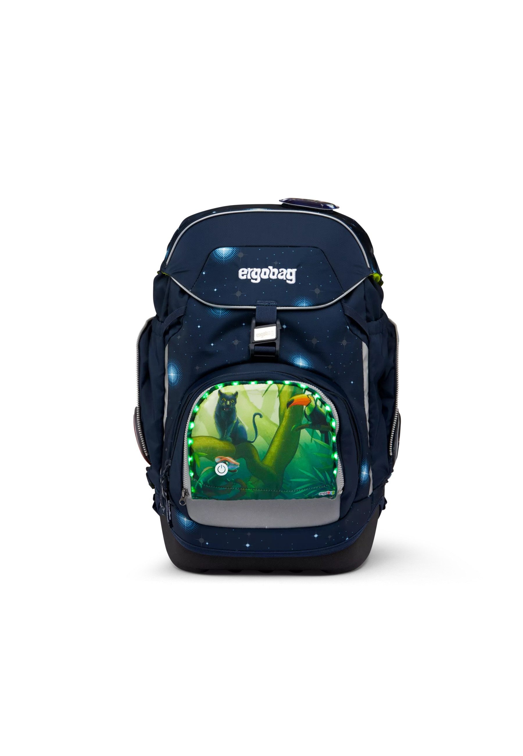 ergobag Schulranzen LED Zippie (1-tlg), reflektierend