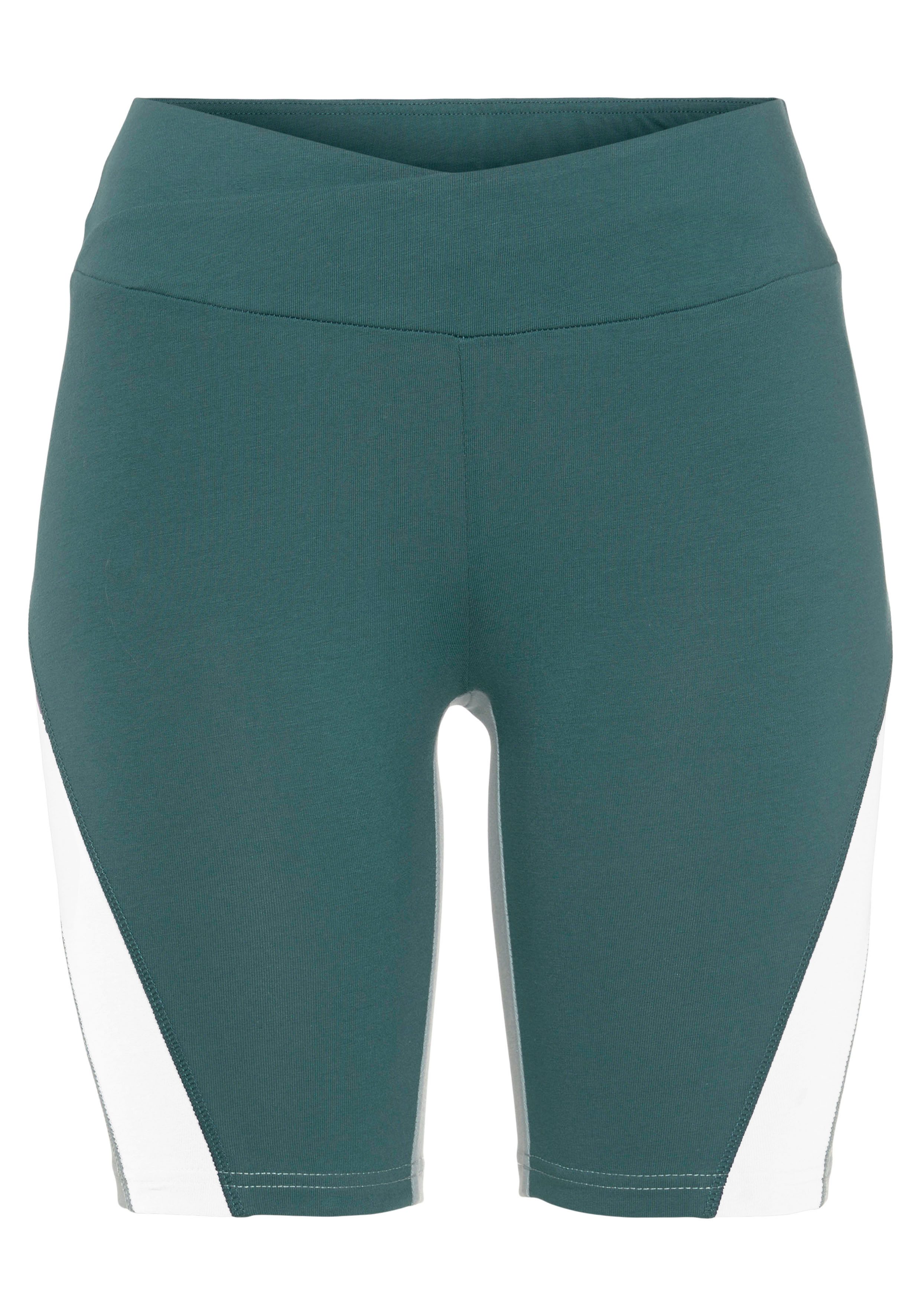 LASCANA ACTIVE Radlerhose Sporthose mit breitem V-Bündchen günstig online kaufen