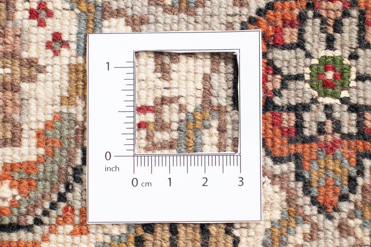 x - beige, - 10 morgenland, cm Einzelstück mit 239 Handgeknüpft, mm, Orientteppich rechteckig, 172 - Täbriz Wohnzimmer, Höhe: Perser Zertifikat