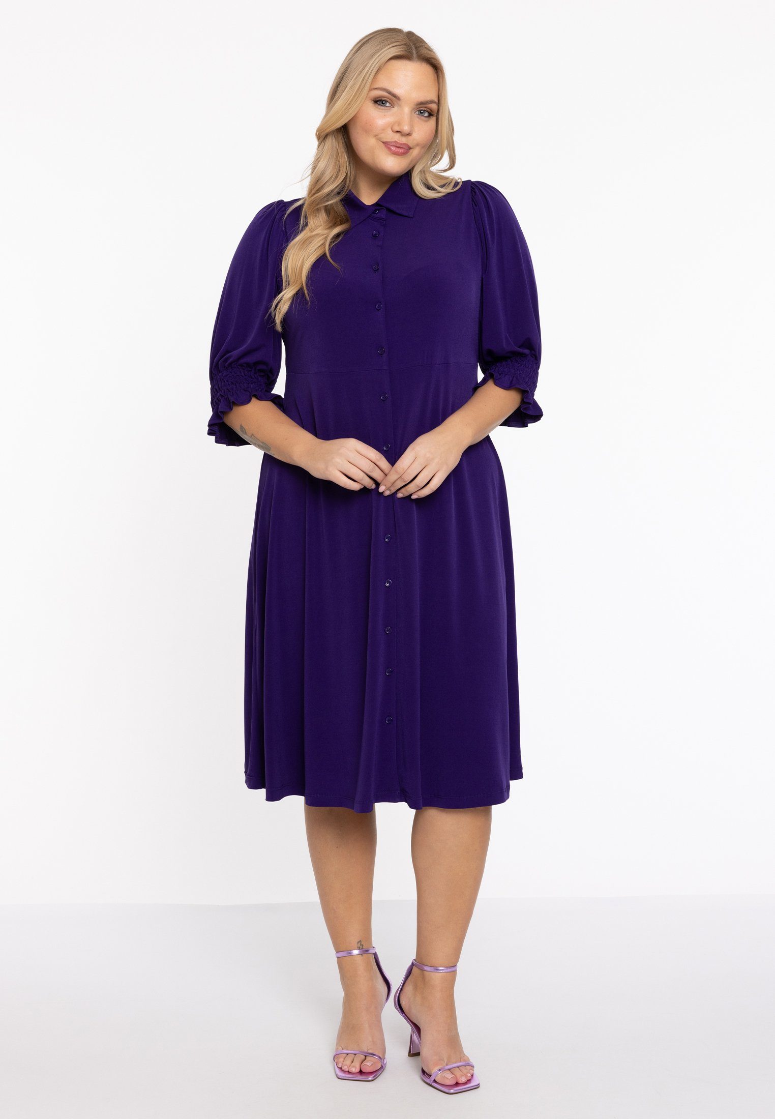 YOEK A-Linien-Kleid Damen Kleid Große Größen günstig online kaufen