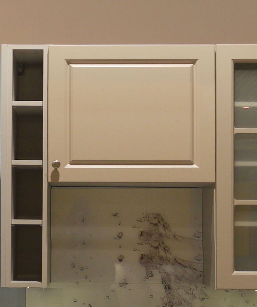 Feldmann-Wohnen Klapphängeschrank Pescara (Pescara, 1-St) 60cm Front- und Korpusfarbe wählbar 1-türig