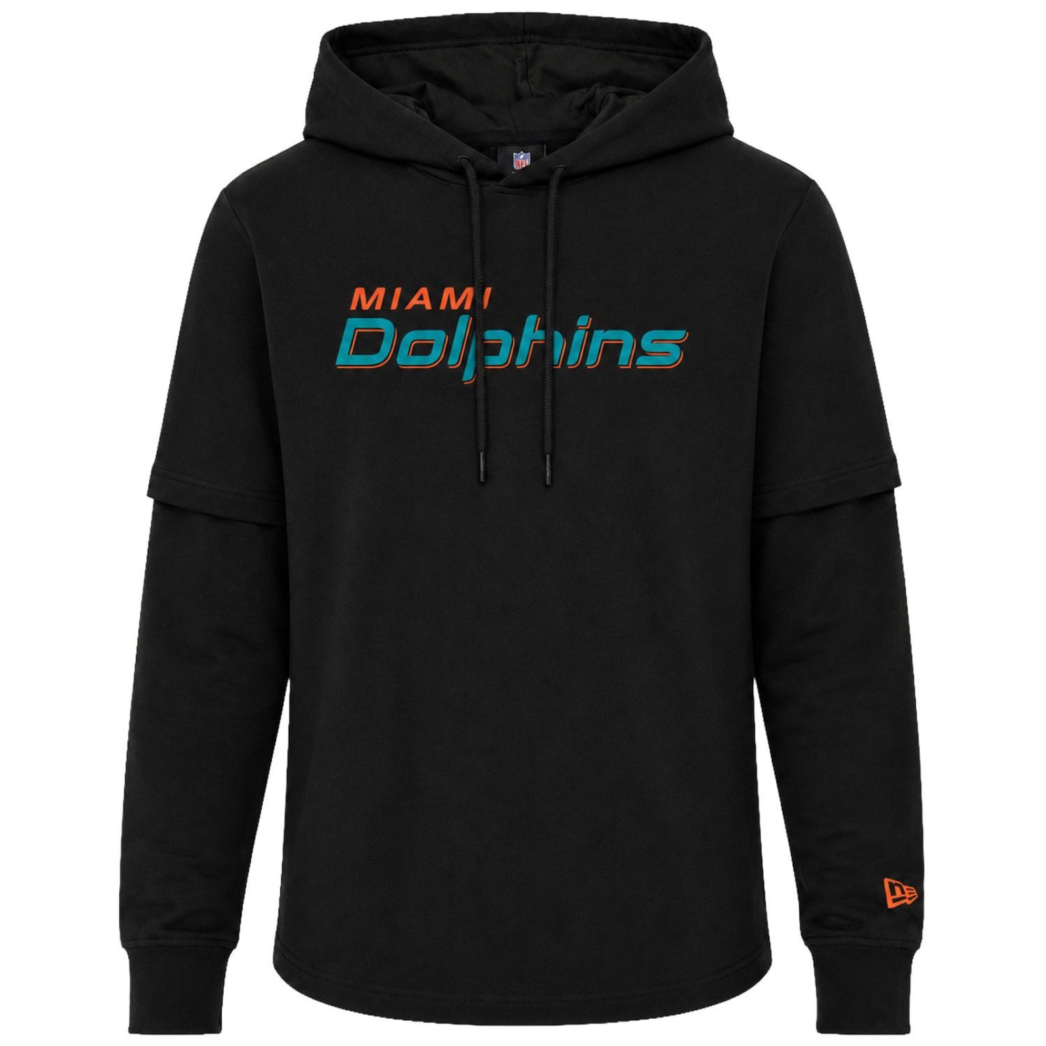 New Era Kapuzenpullover Layering NFL Miami Dolphins