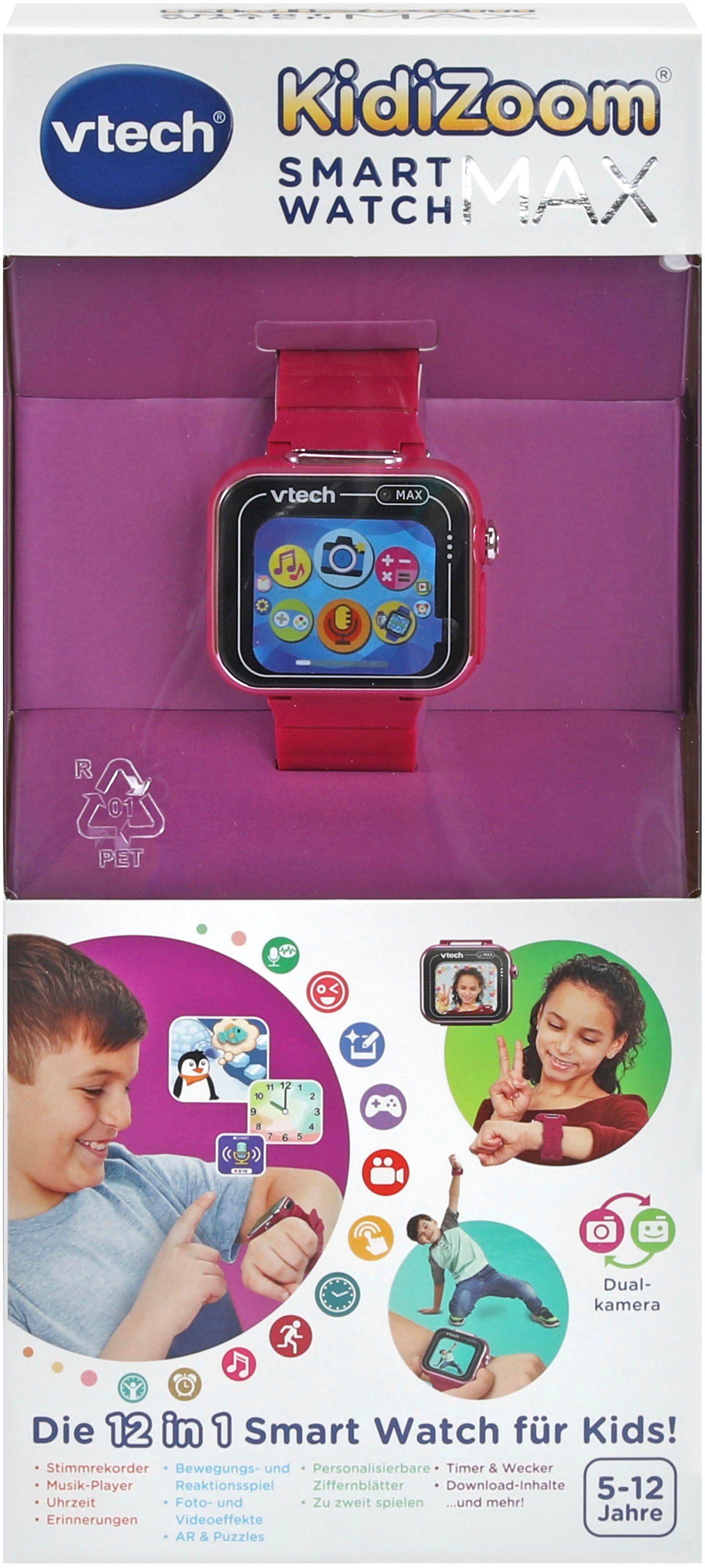 Vtech® Lernspielzeug KidiZoom Smart Watch MAX lila
