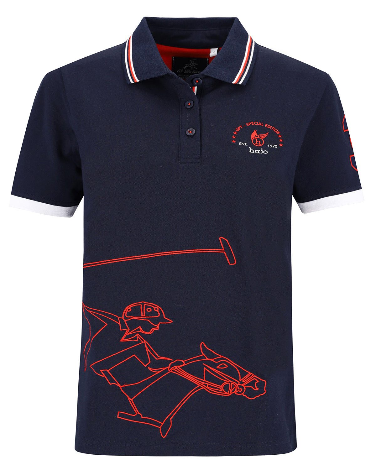 Hajo Poloshirt Damen Polopique "EL POLISTA" stay fresh