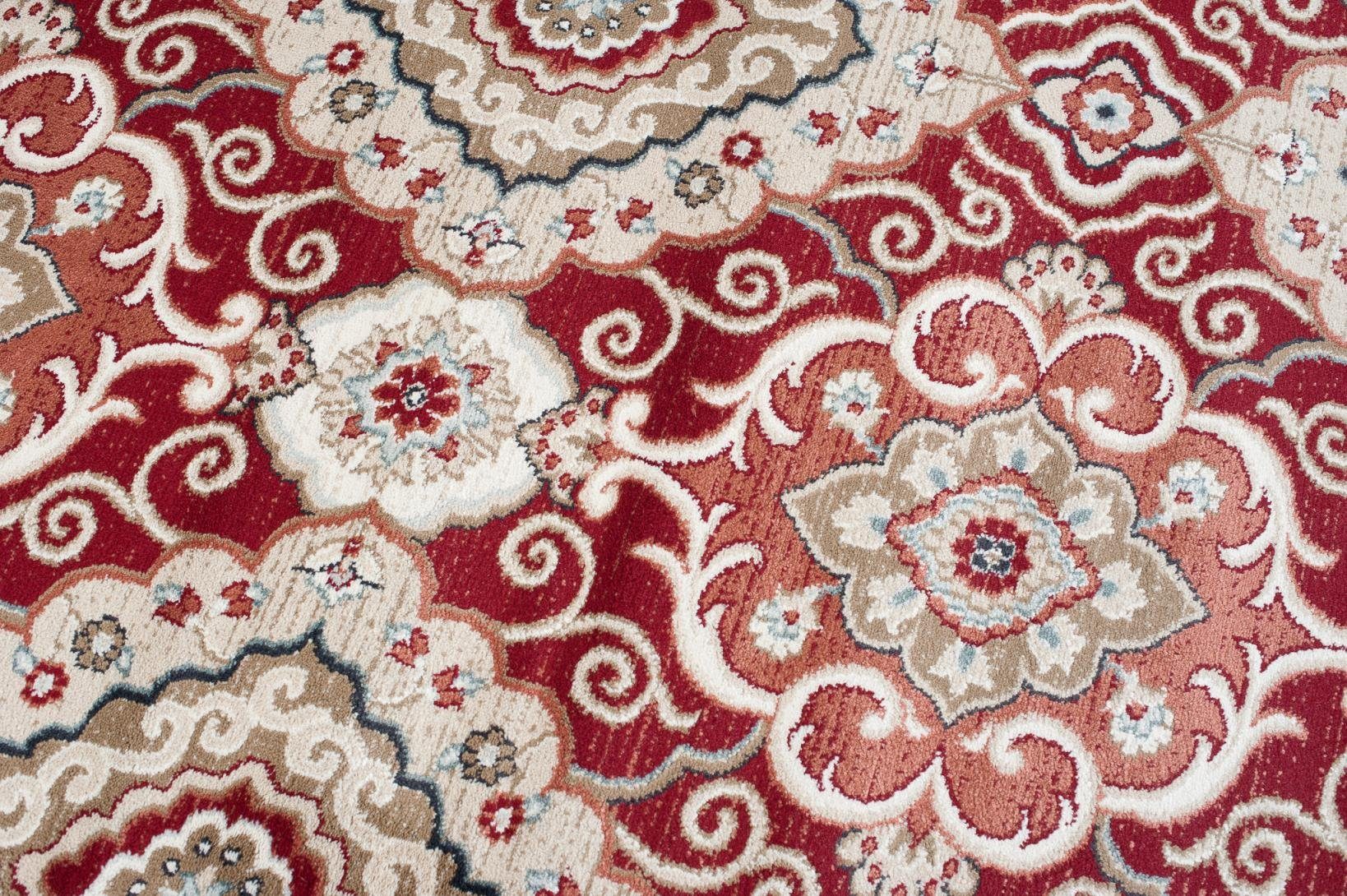 für cm, - Teppich Geeignet Pflegeleicht, x Traditioneller Oriente Fußbodenheizung, Beige, 80 Rot Wohnzimmerteppich Orient Orientteppich Mazovia, Teppich 150