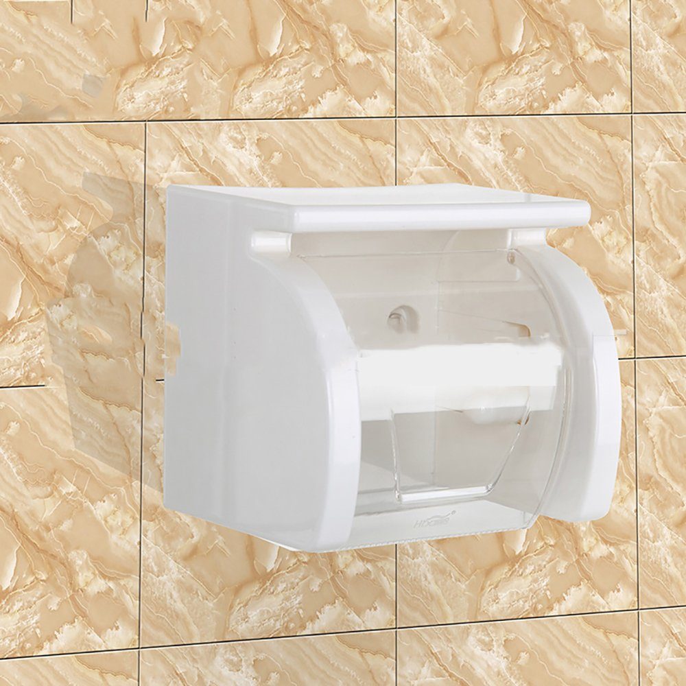 L.Ru UG Papiertuchspender Wandmontierte Aufbewahrungsbox für Badezimmer und Küche, (1-tlg), Umgedrehte U-förmige Aufbewahrungsbox für Maskentücher
