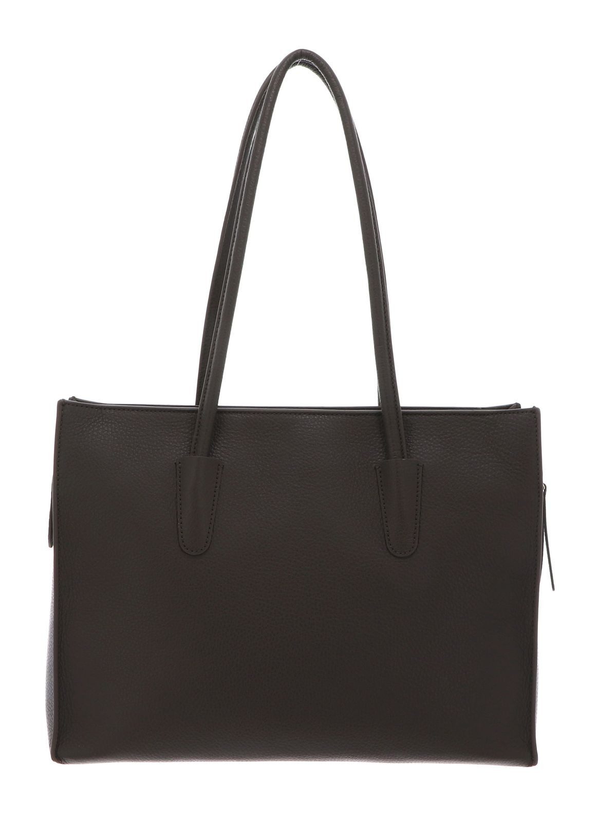 COCCINELLE Shopper Handbag Grained Leather, aus echtem Rindsleder