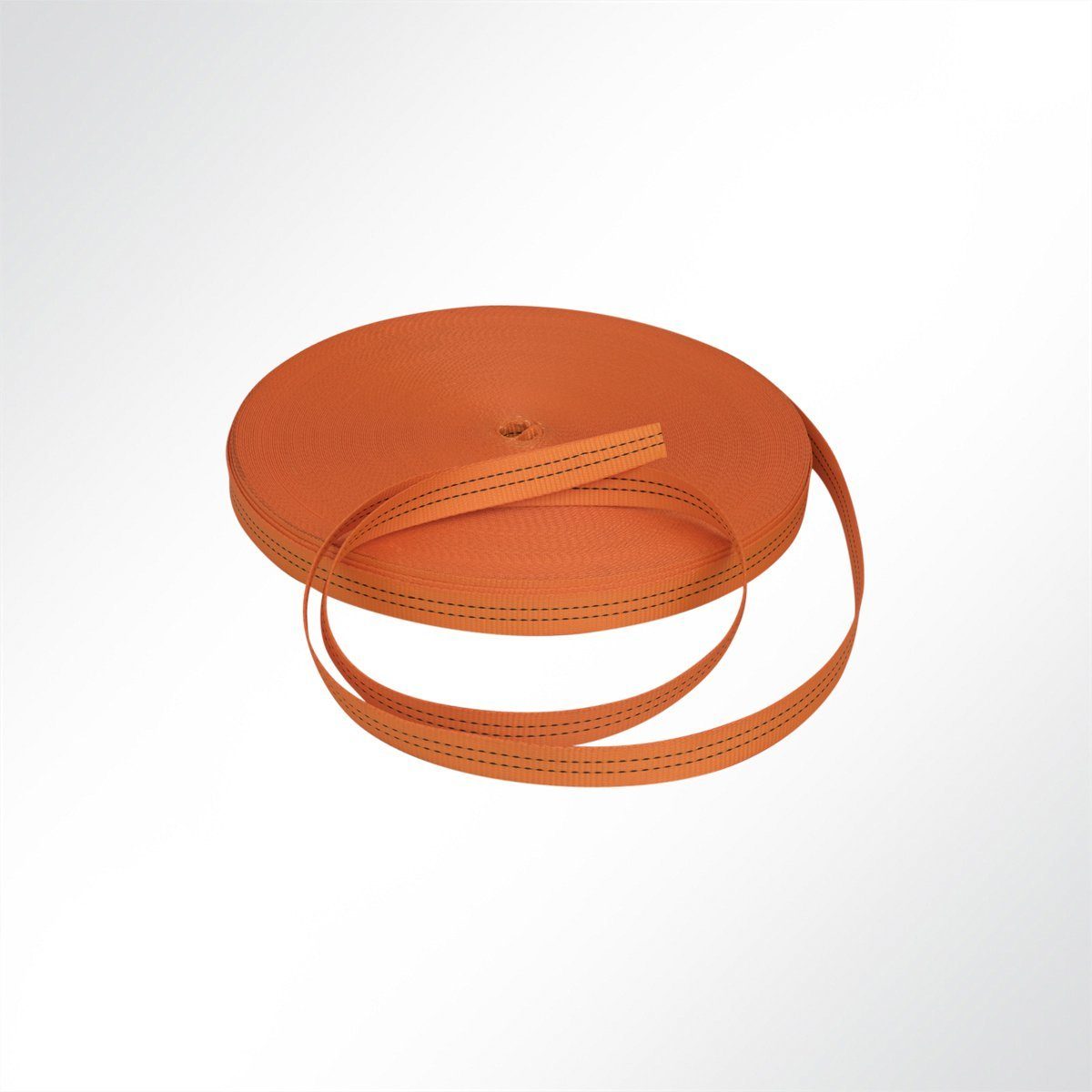 breit, LYSEL® mm (1-St) Gurtband 35 mm 2 Zurrgurt Kg stark, (PES), 3200 Polyester orange