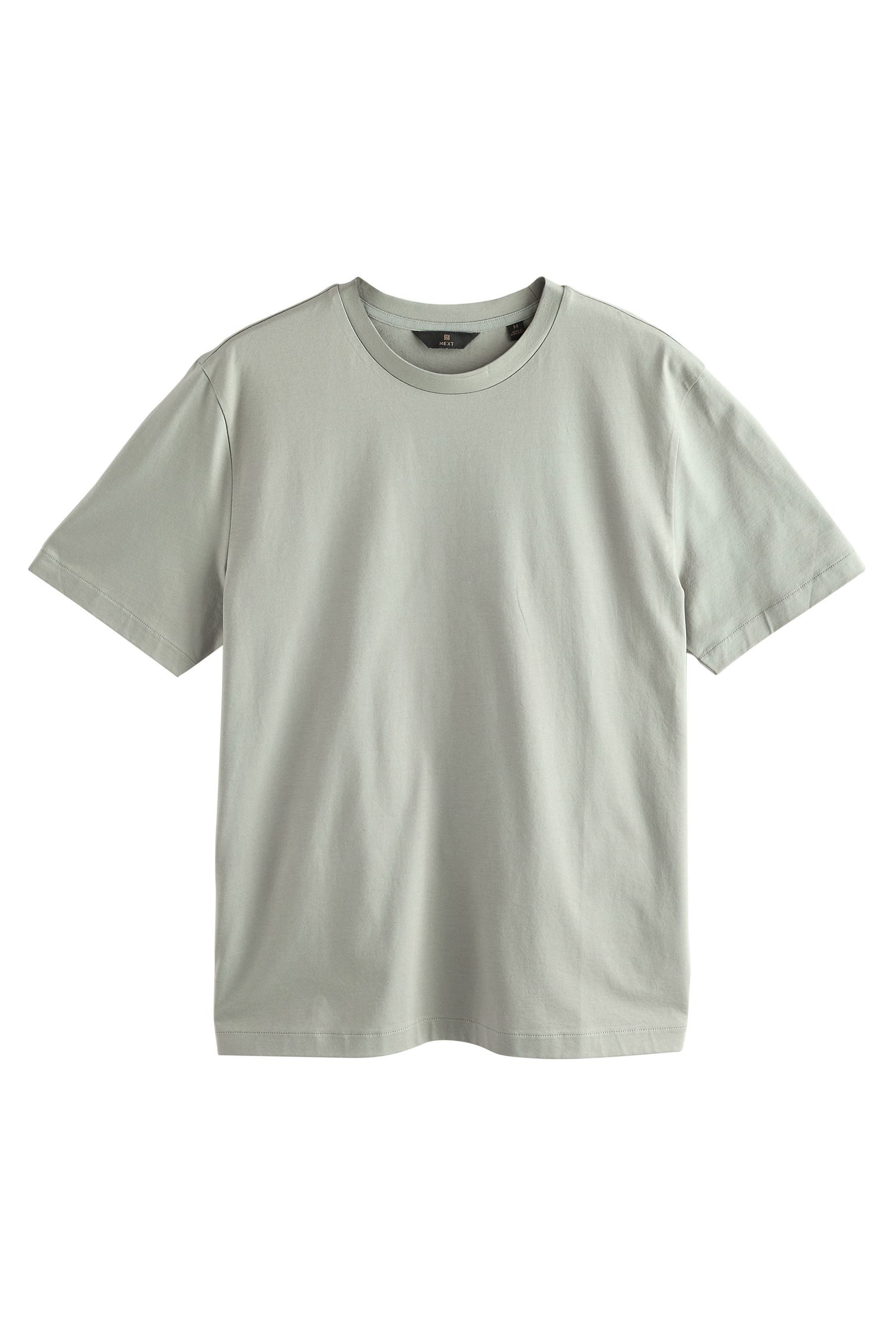 Next T-Shirt Premium T-Shirt aus Supima-Baumwolle (1-tlg) günstig online kaufen