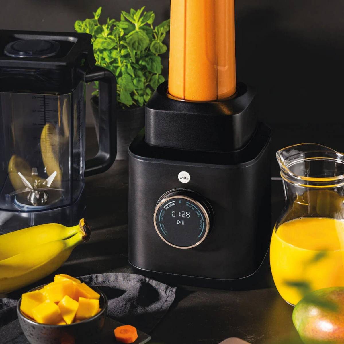 wilfa Standmixer Wilfa 2Go Flasche für Powerfuel XL Mixer