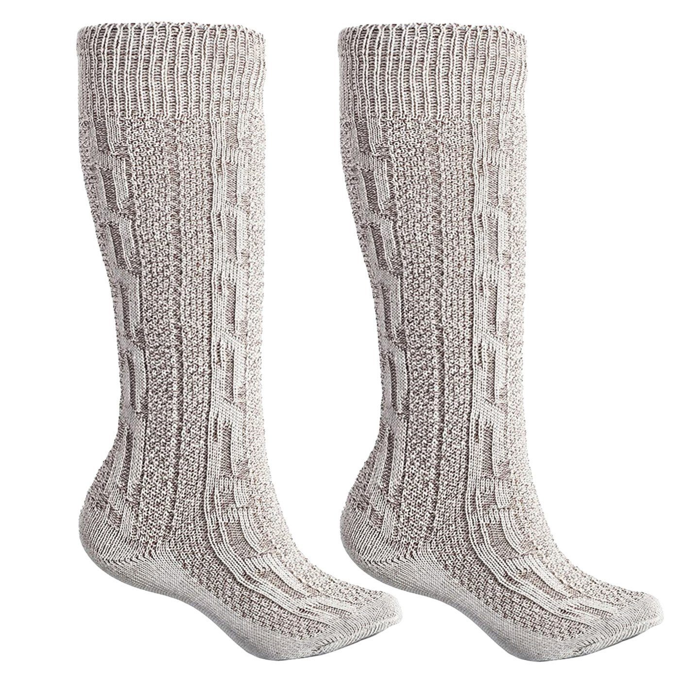 German Wear Trachtensocken Meliert Socken GW200 Strümpfe Trachtensocken 40cm