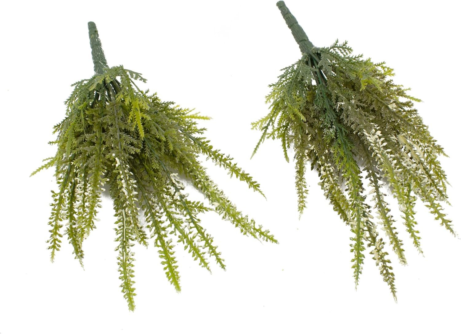 Kunstpflanze 2er Set künstliche Erika Kunstblume Stecker Heidekraut, mucPla günstig online kaufen