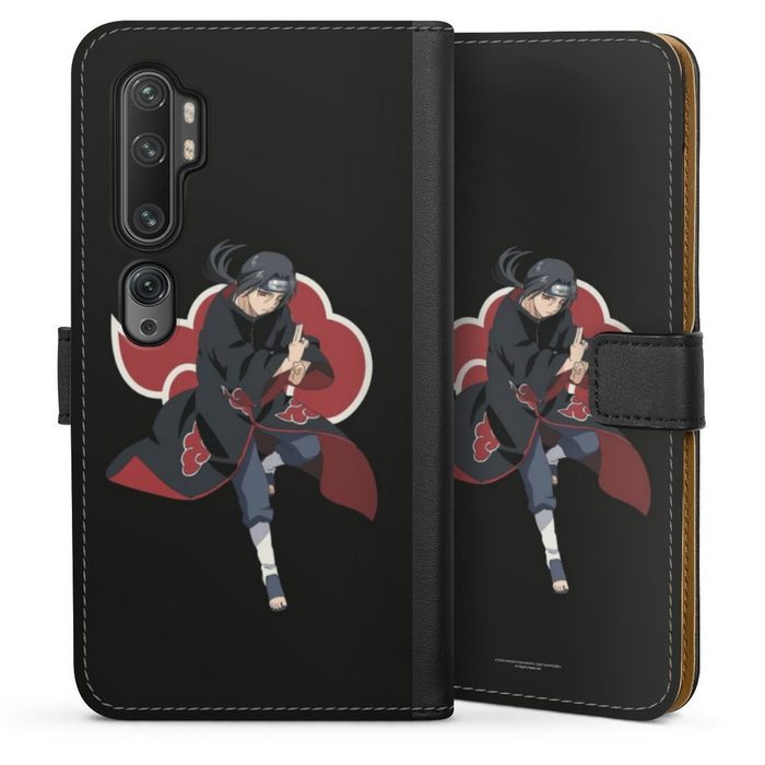 DeinDesign Handyhülle Itachi Uchiha Offizielles Lizenzprodukt Naruto Shippuden Xiaomi Mi Note 10 Hülle Handy Flip Case Wallet Cover Handytasche Leder