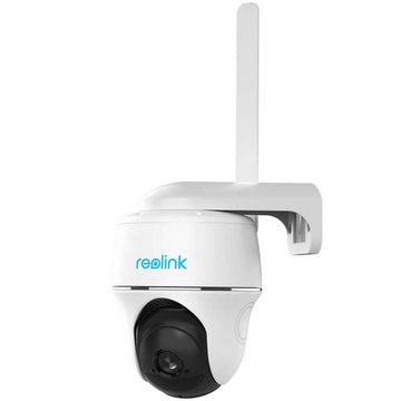 Reolink GO PT EXT 4G 2K 4 MP Überwachungskamera (Außenbereich, Innenbereich, mit Schwenk- und Neigefunktion, inkl. Reolink Solar Panel und 64 GB Micro SD-Karte, PIR-Bewegungssensor, Zwei-Wege-Audio, Wetterfest)