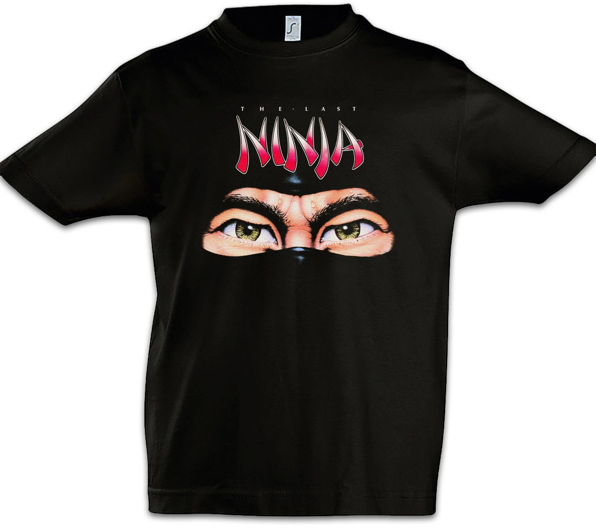 Print-Shirt The Last Ninja Kinder T-Shirt Commodore Game Retro C64 Nerd Spiel Kult