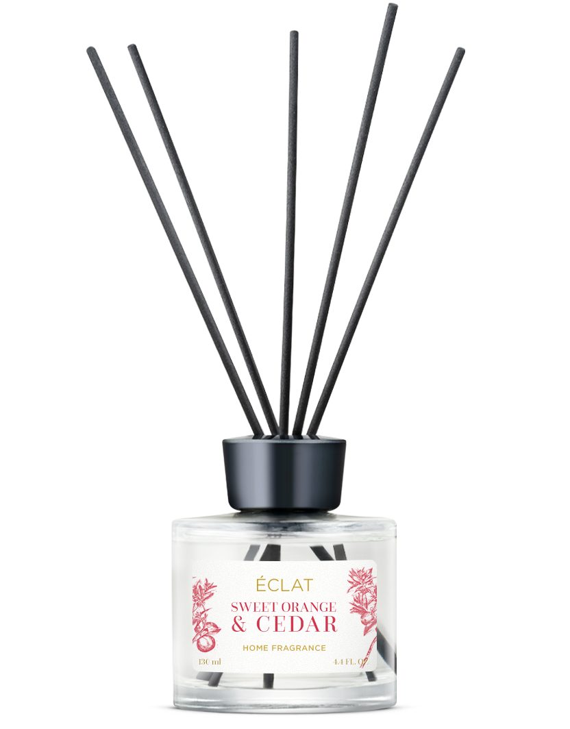ÉCLAT Raumduft ECLAT Sweet Orange & Cedar - Raumduft Lufterfrischer mit Stäbchen