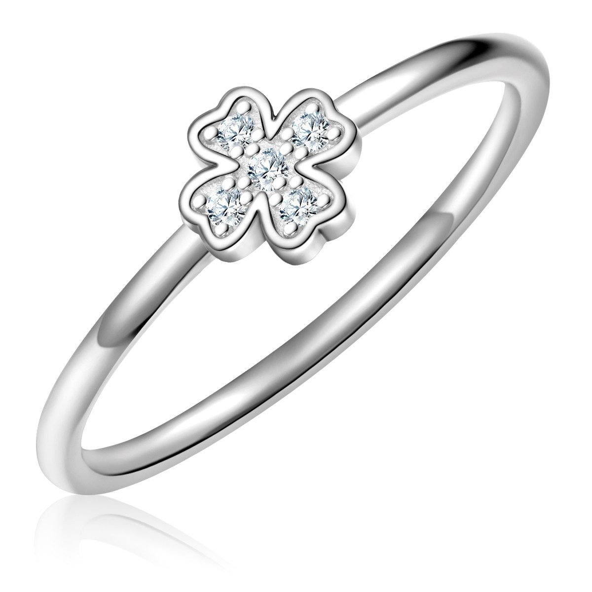 Glanzstücke München Silberring GSM2246 (1-tlg), aus Sterling Silber günstig online kaufen