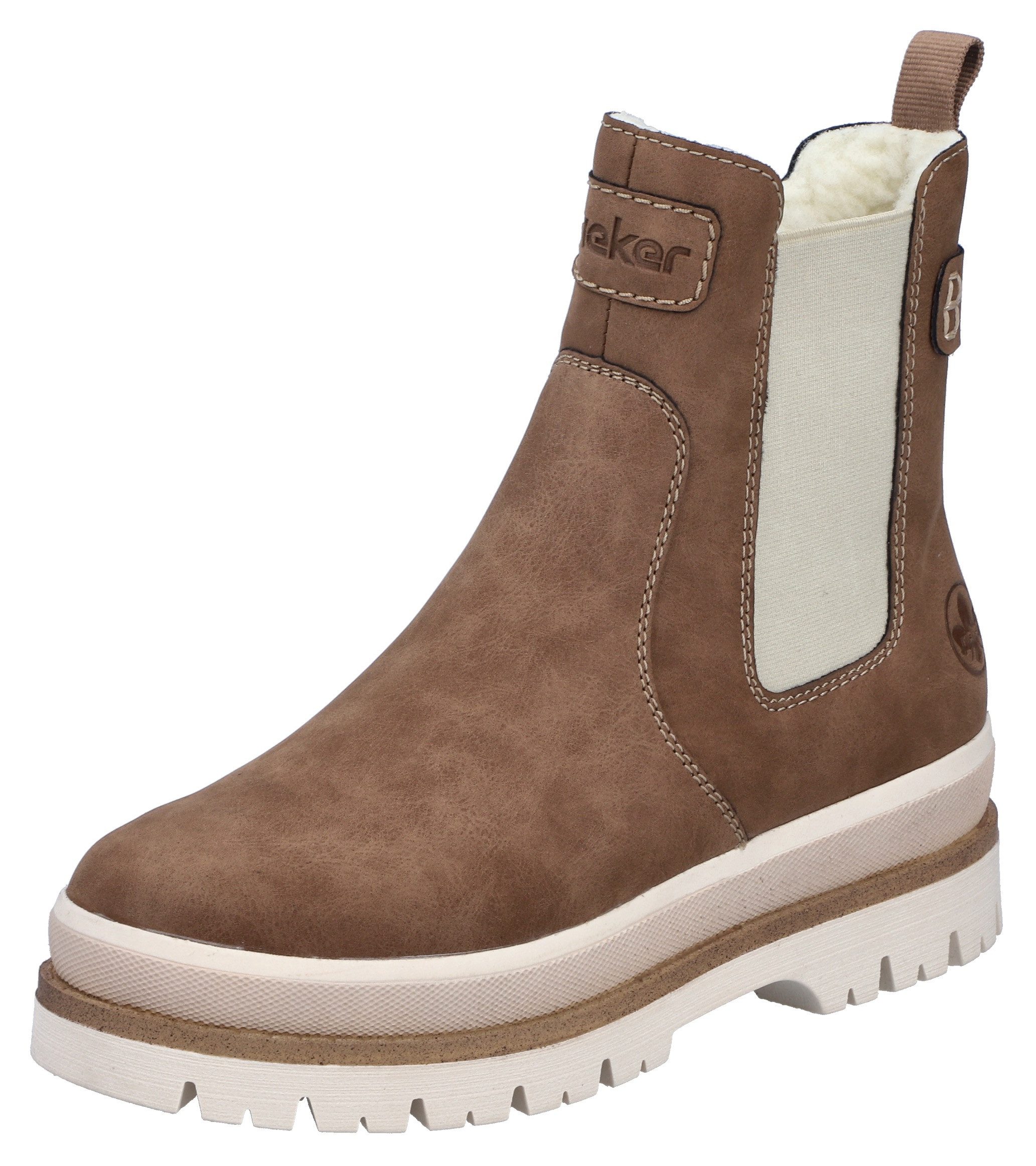 Rieker Winterboots Chelseaboots, Plateauboots, Stiefelette mit Innenreißver günstig online kaufen