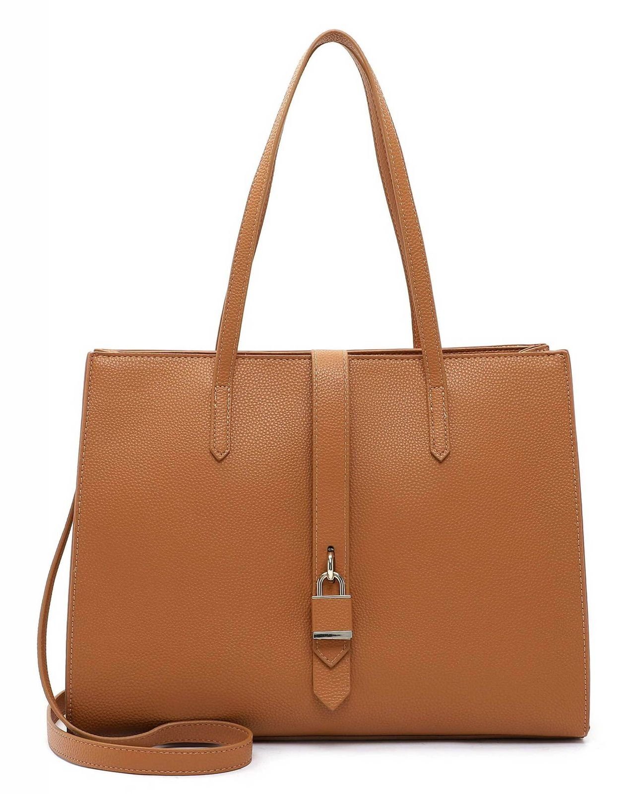 Tamaris Schultertasche Jasmina Cognac | Schultertaschen