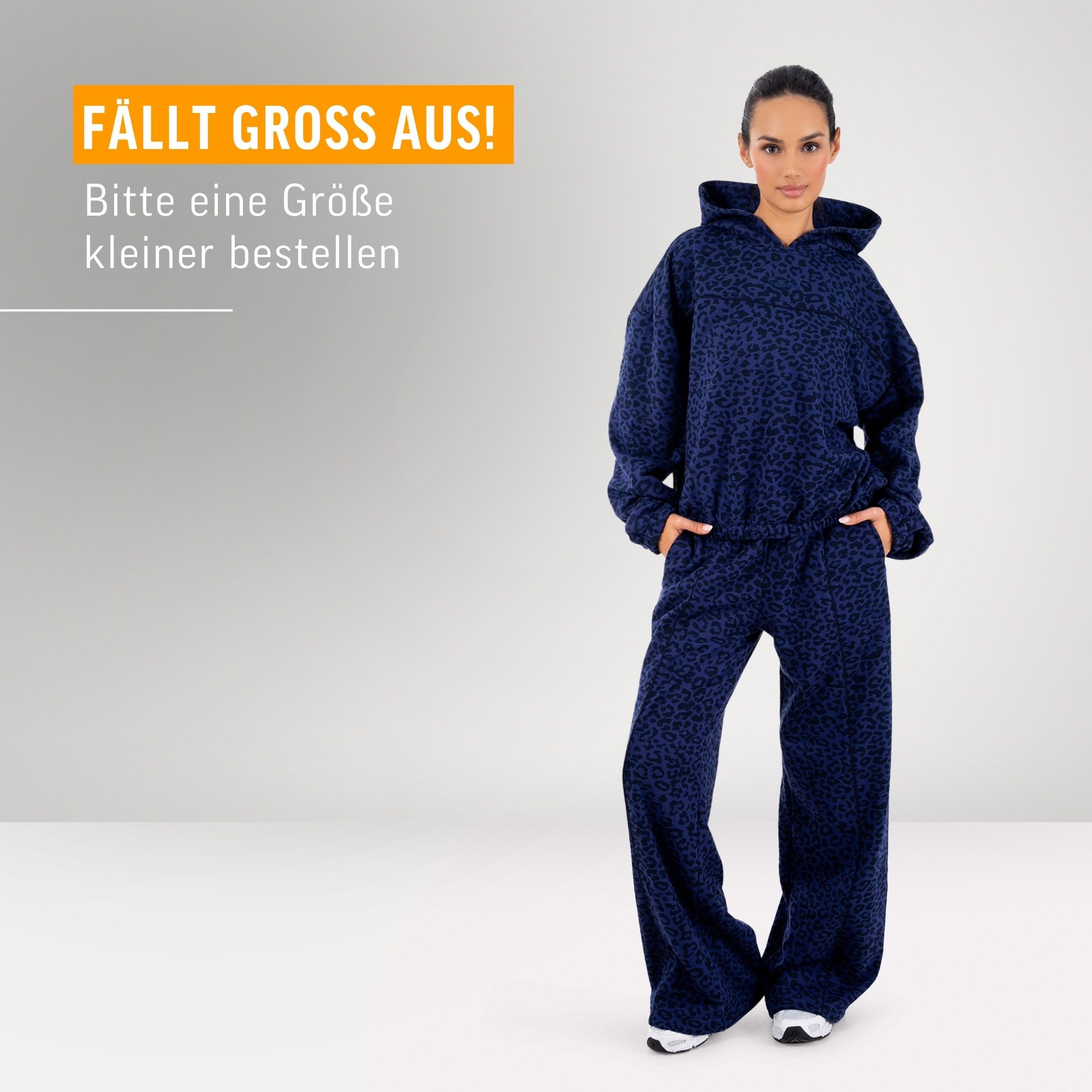 Smilodox Jogginghose Damen Siara, Bequeme Freizeithose mit Seitentaschen, Gym & Homewear Trainingshose mit verstellbarem Beinabschluss