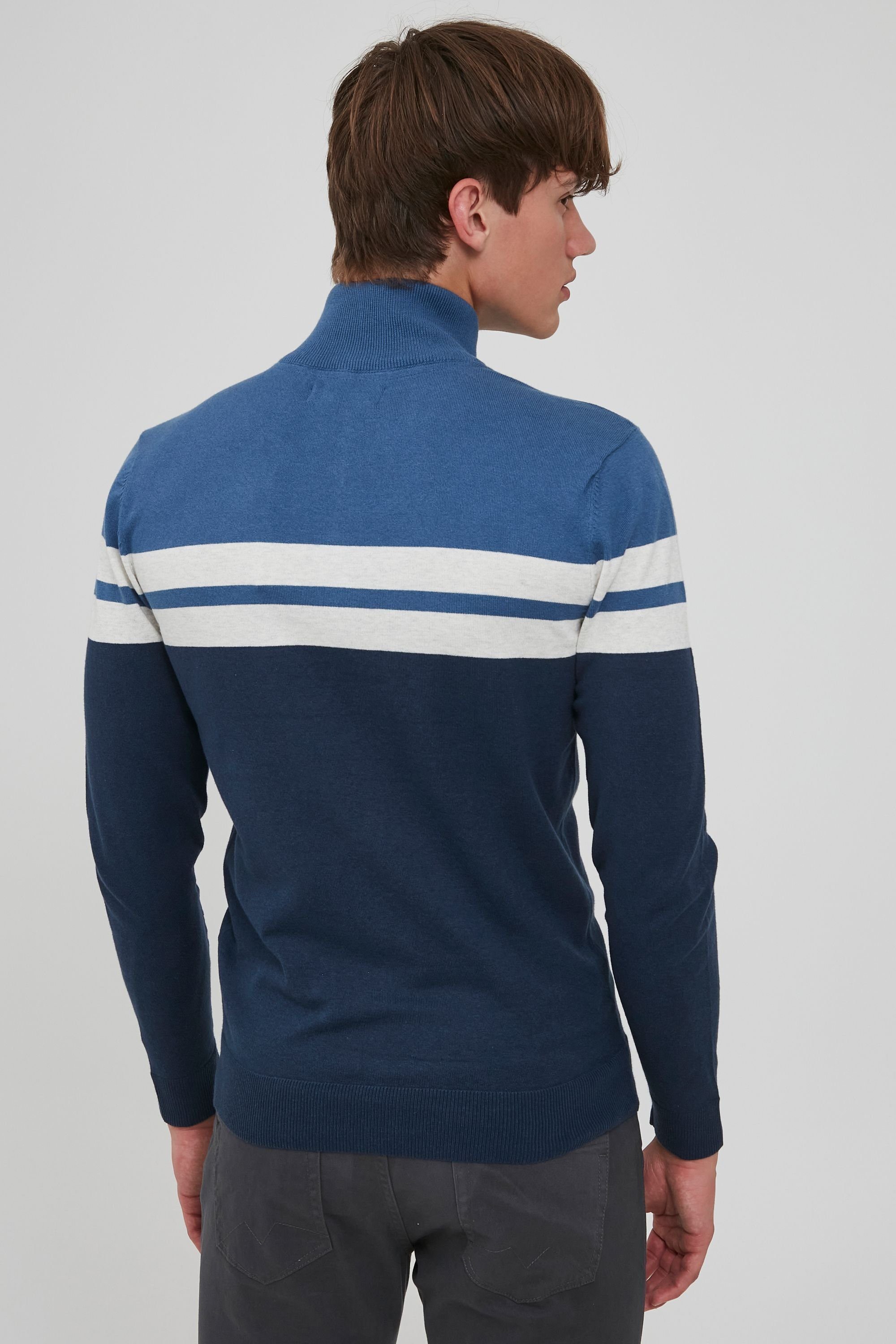 Blend Troyer BHNaresh Feinstrick Troyer im Colorblock-Design