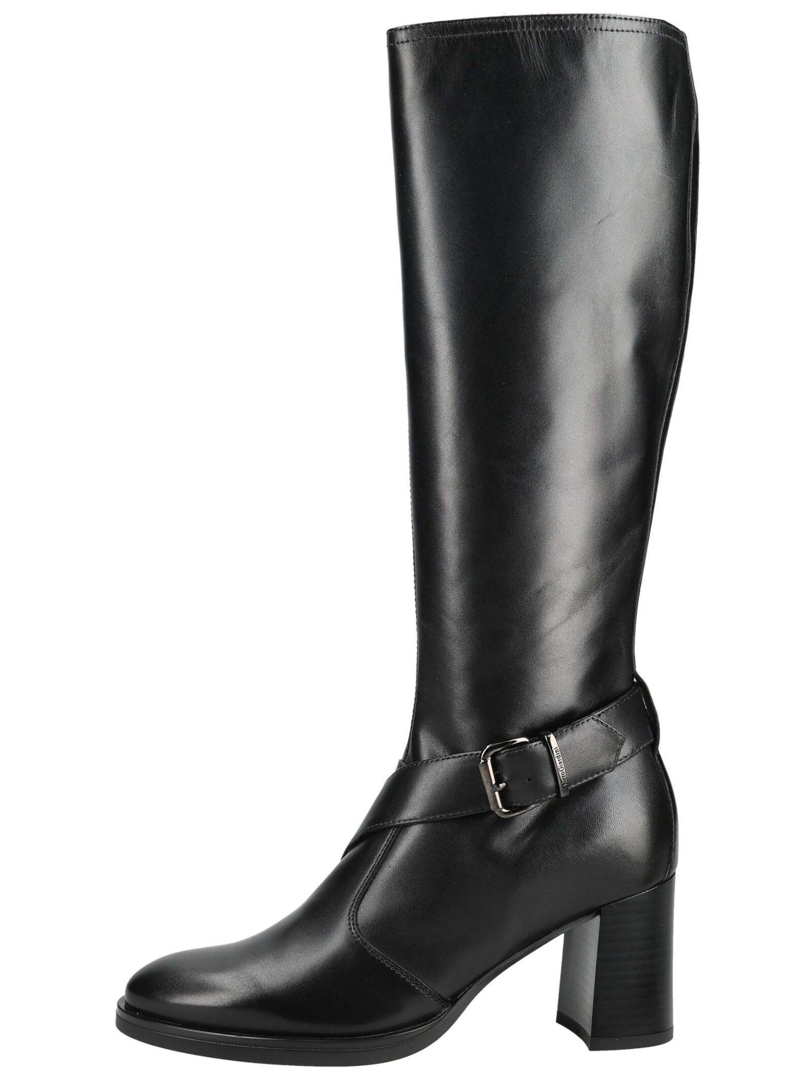 Nero Giardini Stiefel Leder/Textil . High-Heel-Stiefel