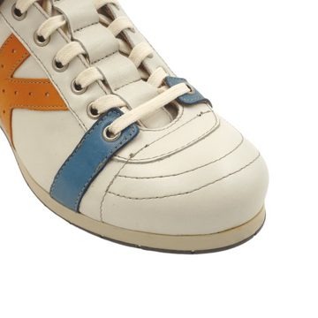 Kamo-Gutsu Kamo-Gutsu Bianco + Gel Ice Arancio Herren Sneaker Sneaker Wechselfussbett