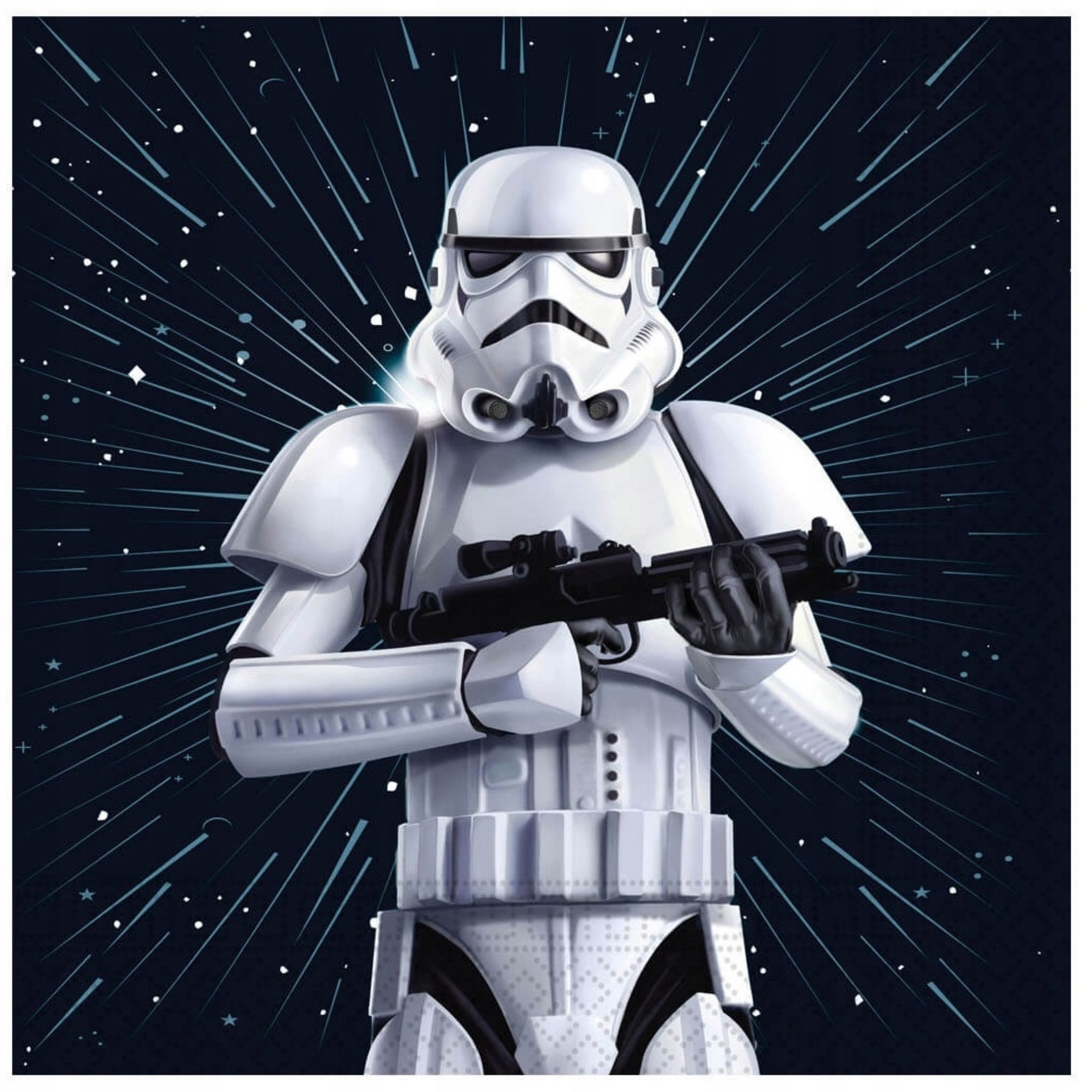 Procos Papierserviette Star Wars Geburtstagsservietten – 20 Stück