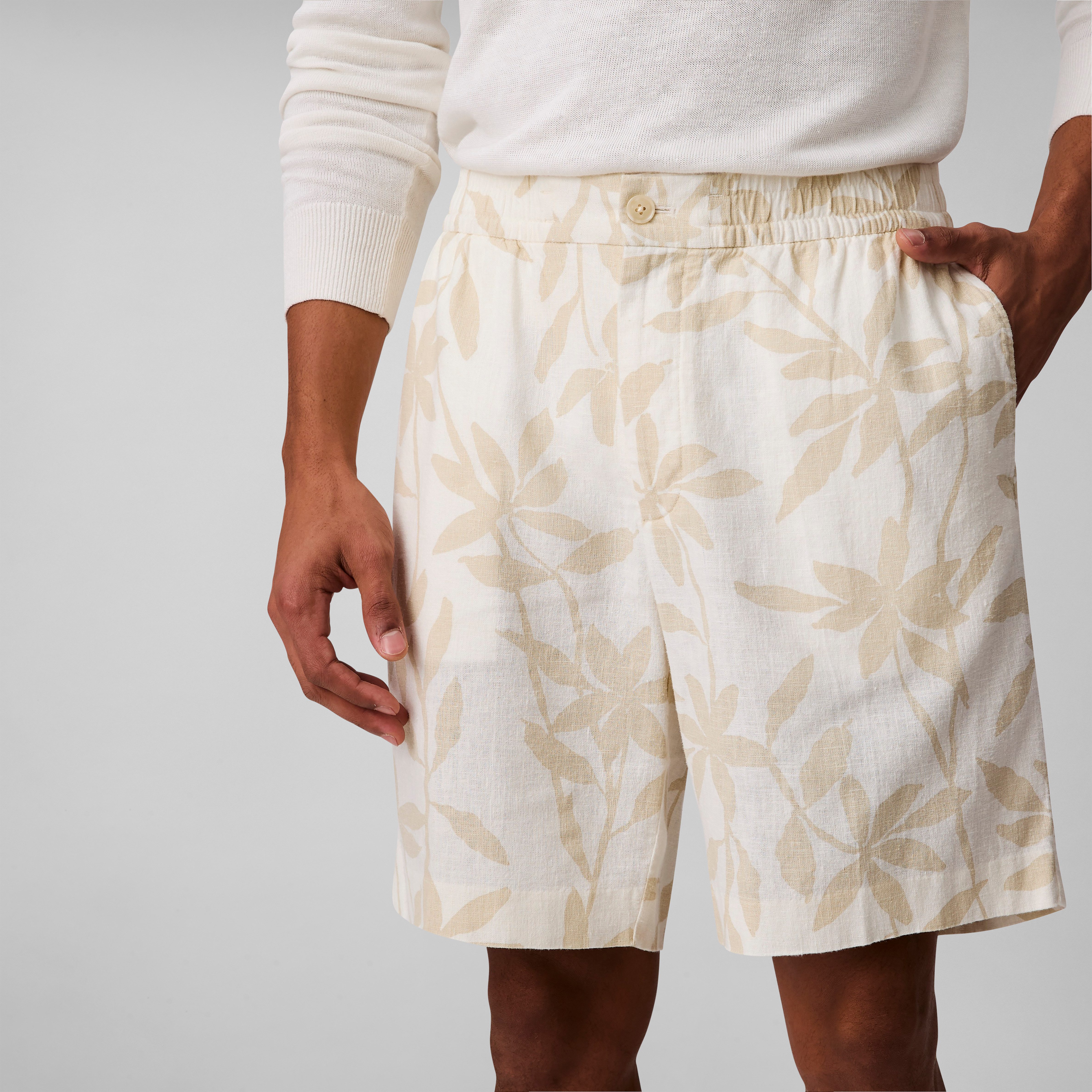 Calvin Klein Shorts LINEN AOP PULL günstig online kaufen