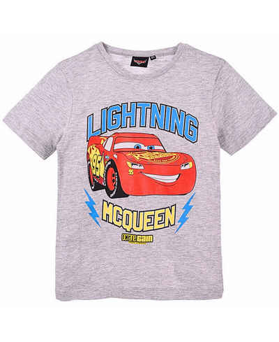 Disney Cars T-Shirt Lightning McQueen Jungen Kurzarmshirt Gr. 98 - 116 cm