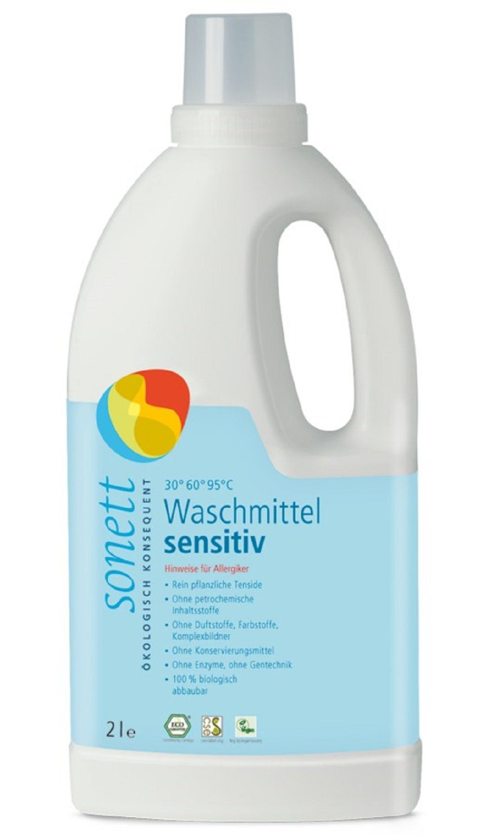 Sonett Flüssigwaschmittel - Neutral/Sensitiv 2L Vollwaschmittel