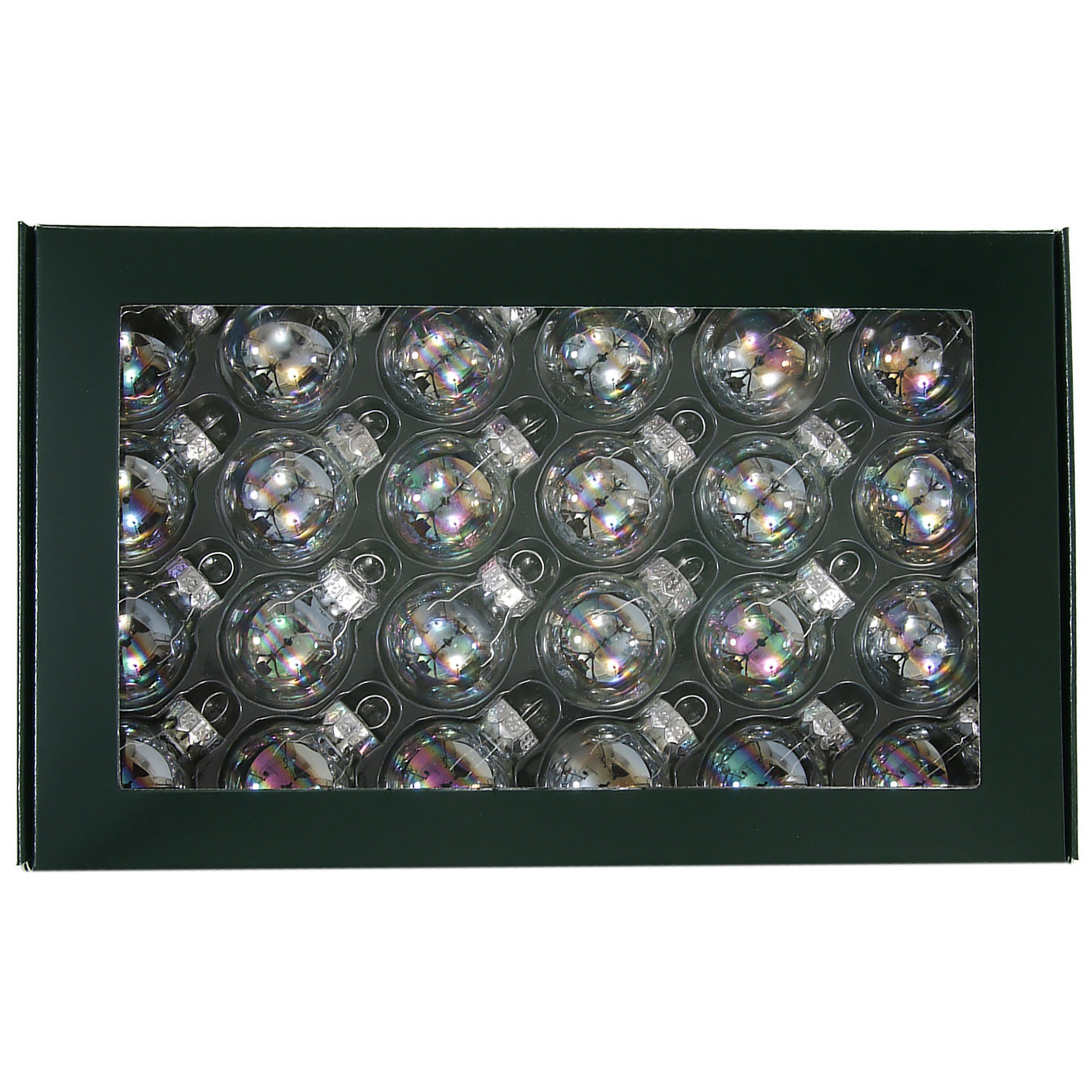Annastore Weihnachtsbaumkugel Kleine Baumkugeln aus Glas Ø 2 cm/3 cm - Christbaumkugeln, Baumschmuck, Christbaumschmuck