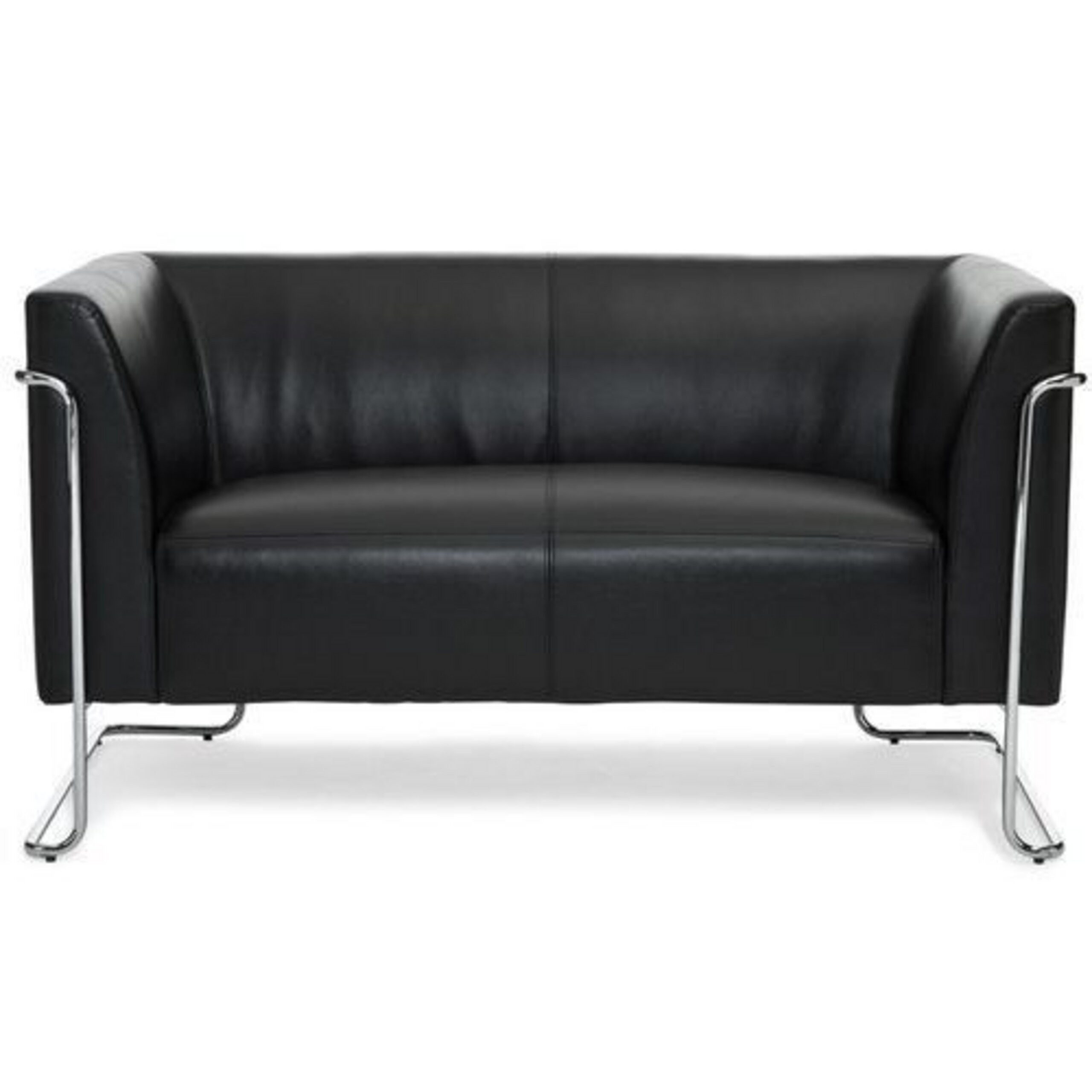 hjh OFFICE Sofa CURACAO Couch Kunstleder mit Armlehnen 1 St., 1 St, Loungesofa Couch, bequem gepolstert