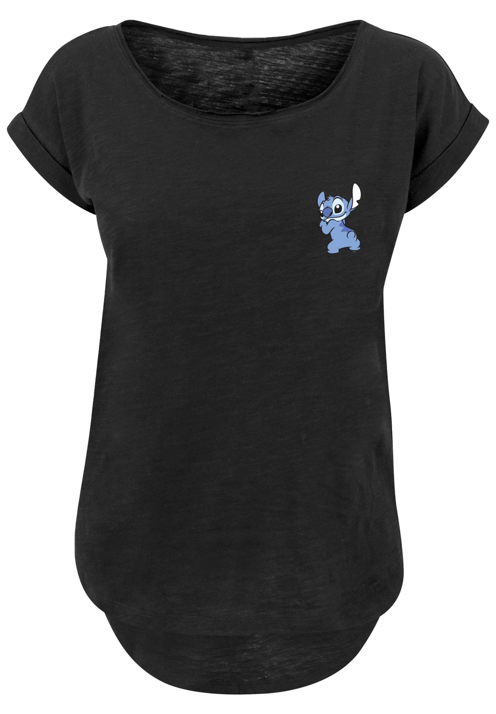 Lilo And Disney Stitch PLUS T-Shirt Stitch Backside SIZE Breast Print Print F4NT4STIC