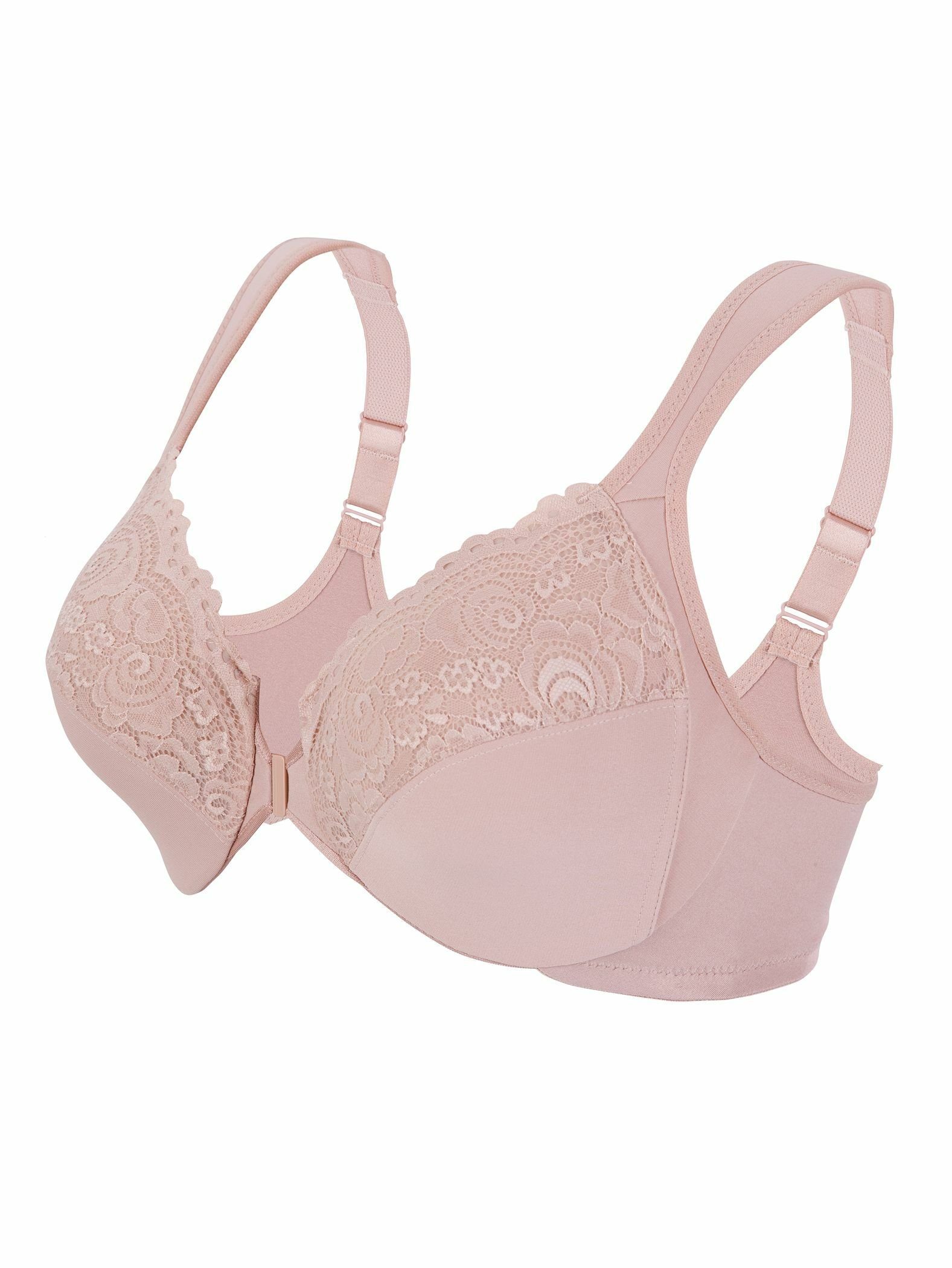 GLAMORISE Bügel-BH mit Vorderverschluss & WonderWire Technologie