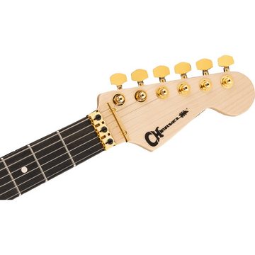 Charvel E-Gitarre, E-Gitarren, ST-Modelle, Pro-Mod San Dimas Style 1 HH FR E Miami Blue - E-Gitarre