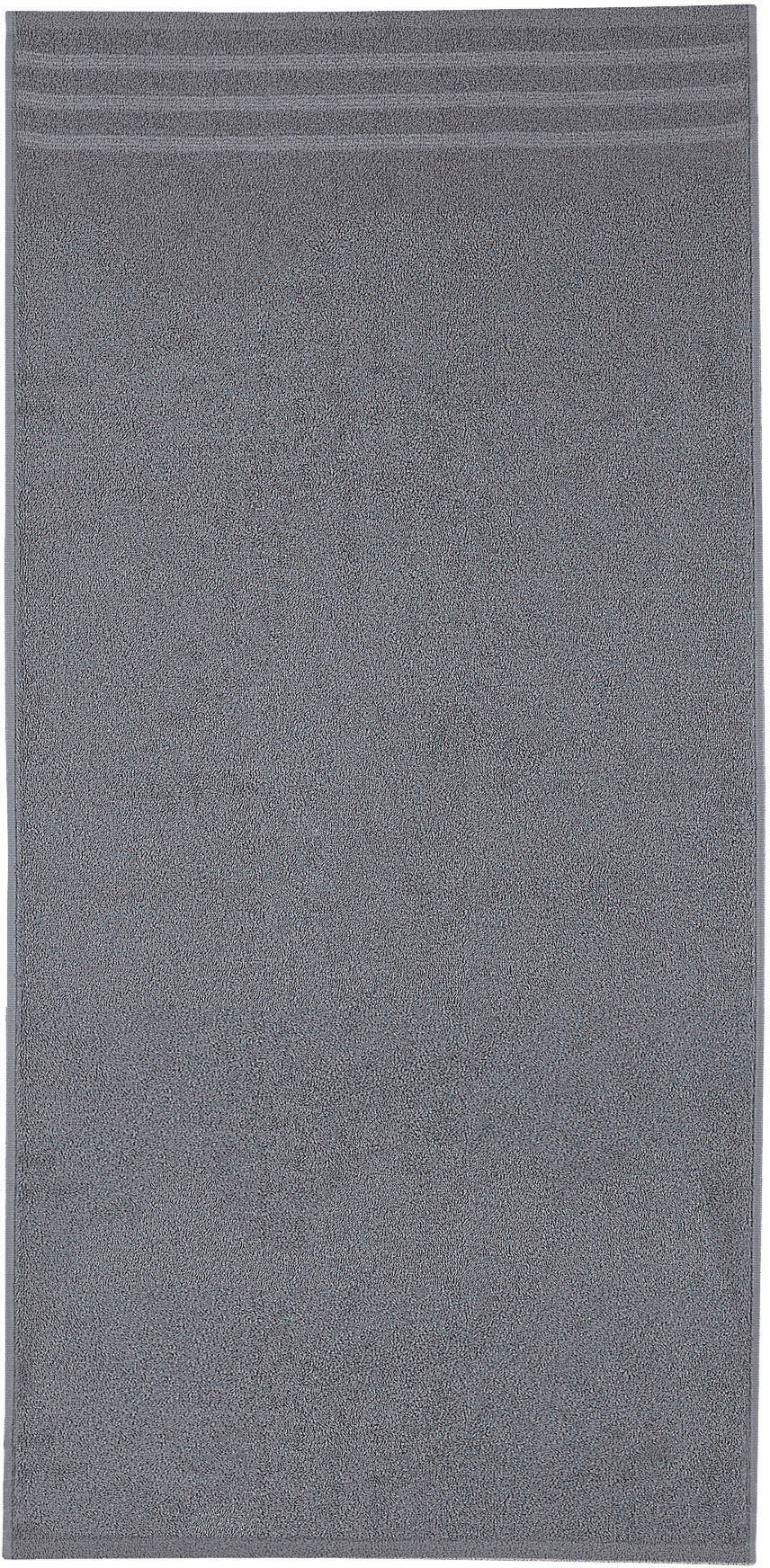 Kleine Wolke Duschtuch Royal, Frottier (1-St), Uni Farben, als Handtuch 50/100 cm oder Duschtuch 70/140 cm erhältlich dunkelgrau