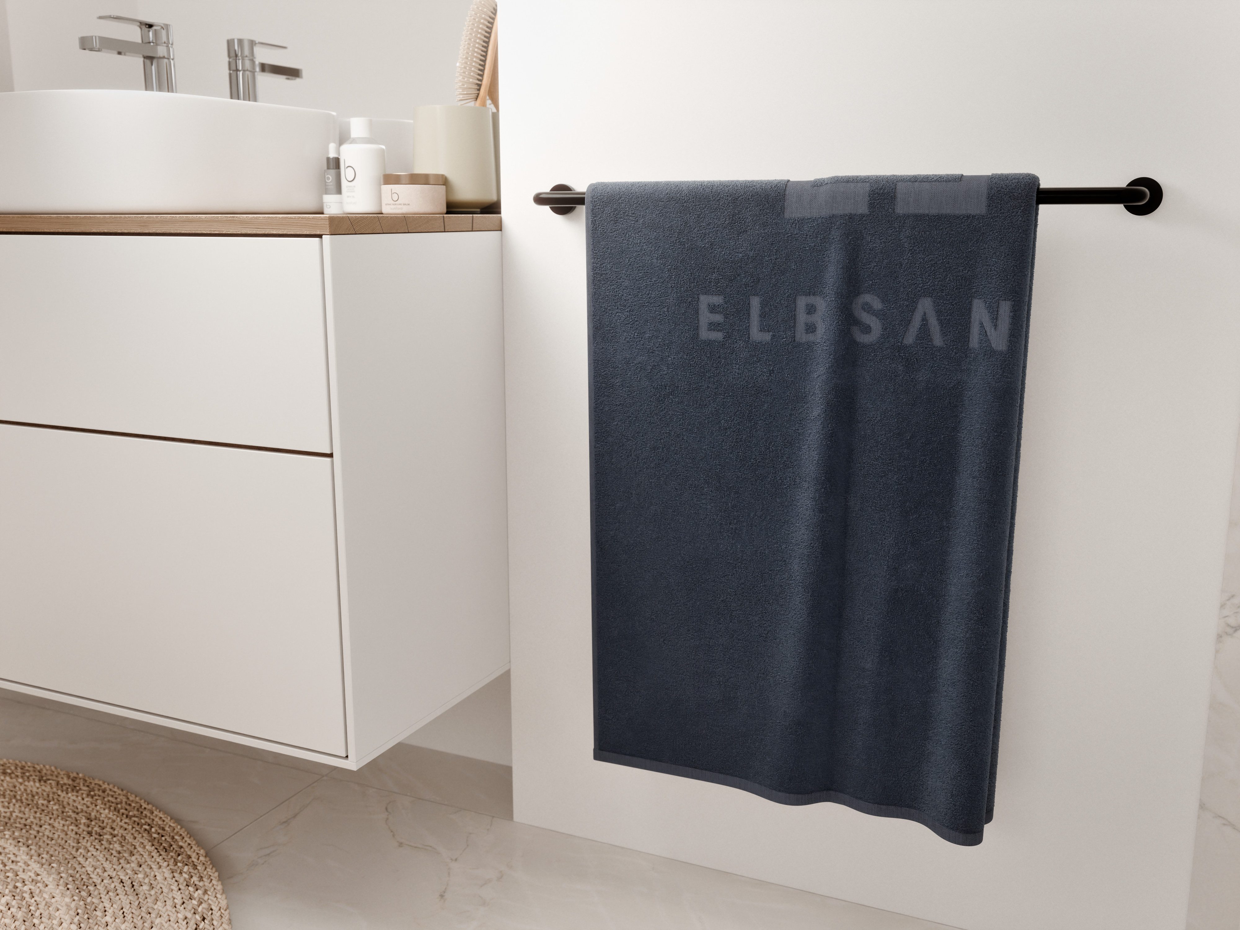 Elbsand Home Handtücher, 100% Baumwolle, extra weich, besonders saugfähig