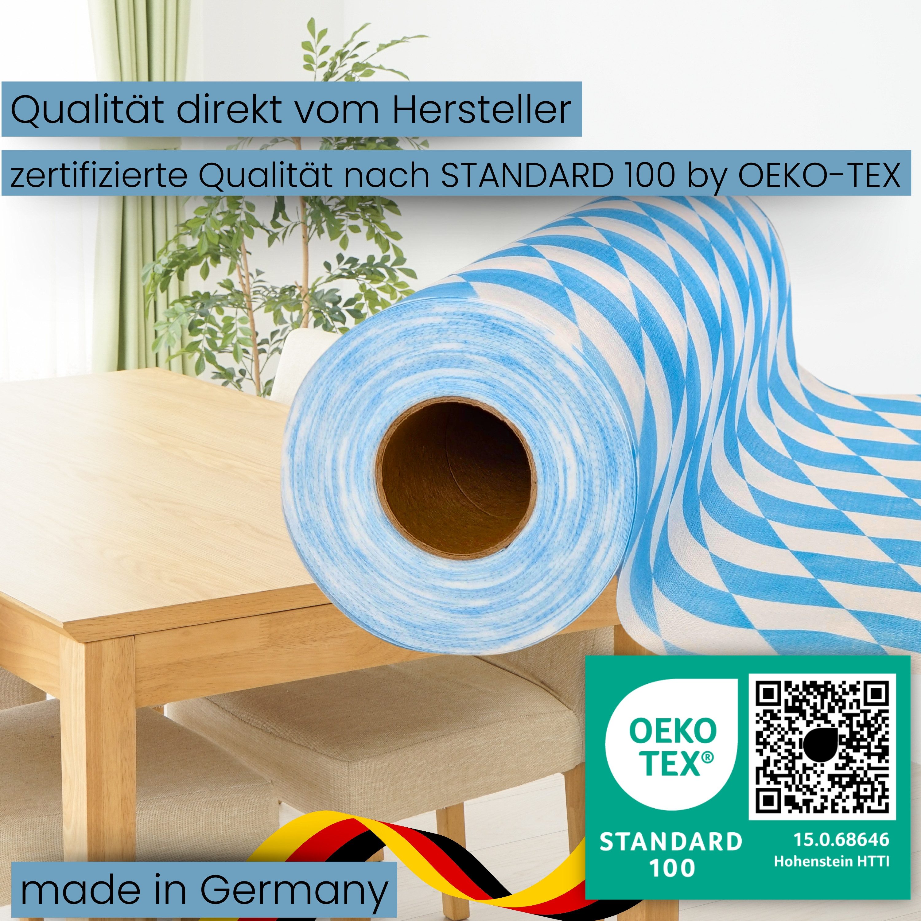 Sensalux Tischdecke Sensalux Tischdeckenrolle, 1,18m x 10m Bayern günstig online kaufen