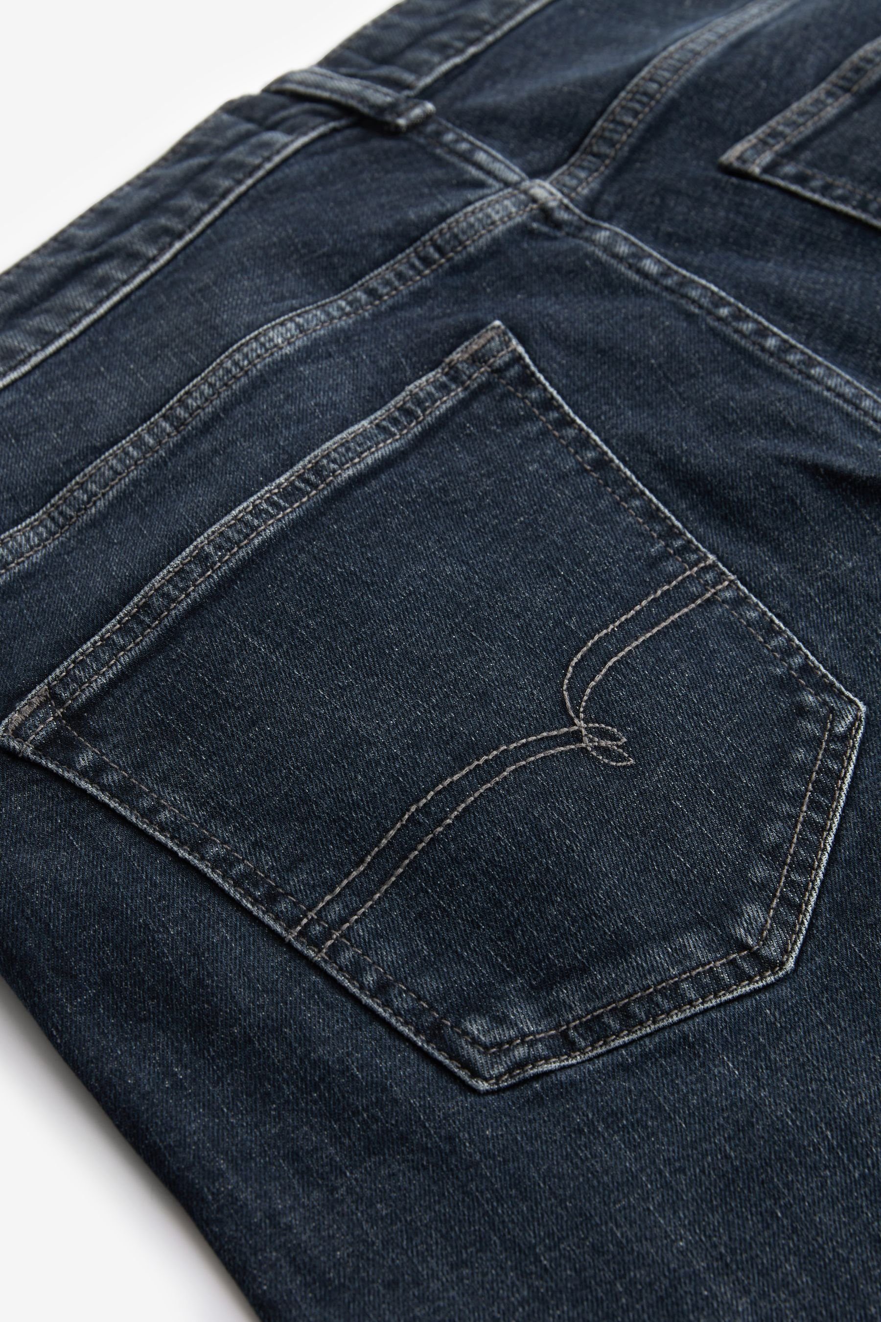 Fit Blue/Grey Vintage Regular (1-tlg) mit Next Stretch Regular-fit-Jeans Jeans