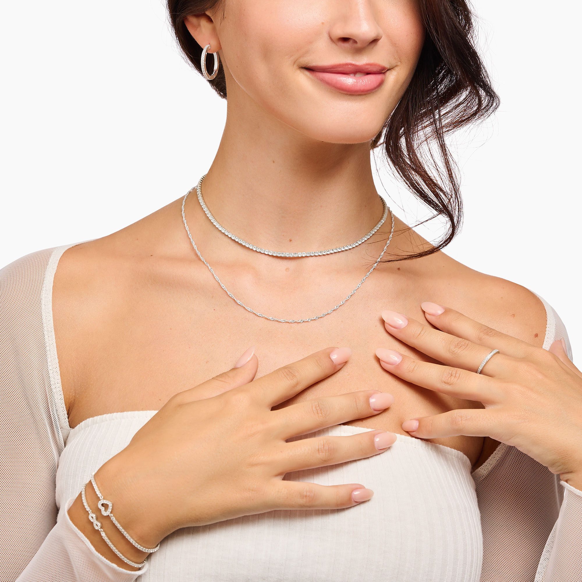 THOMAS SABO Kette ohne Anhänger Kette i...