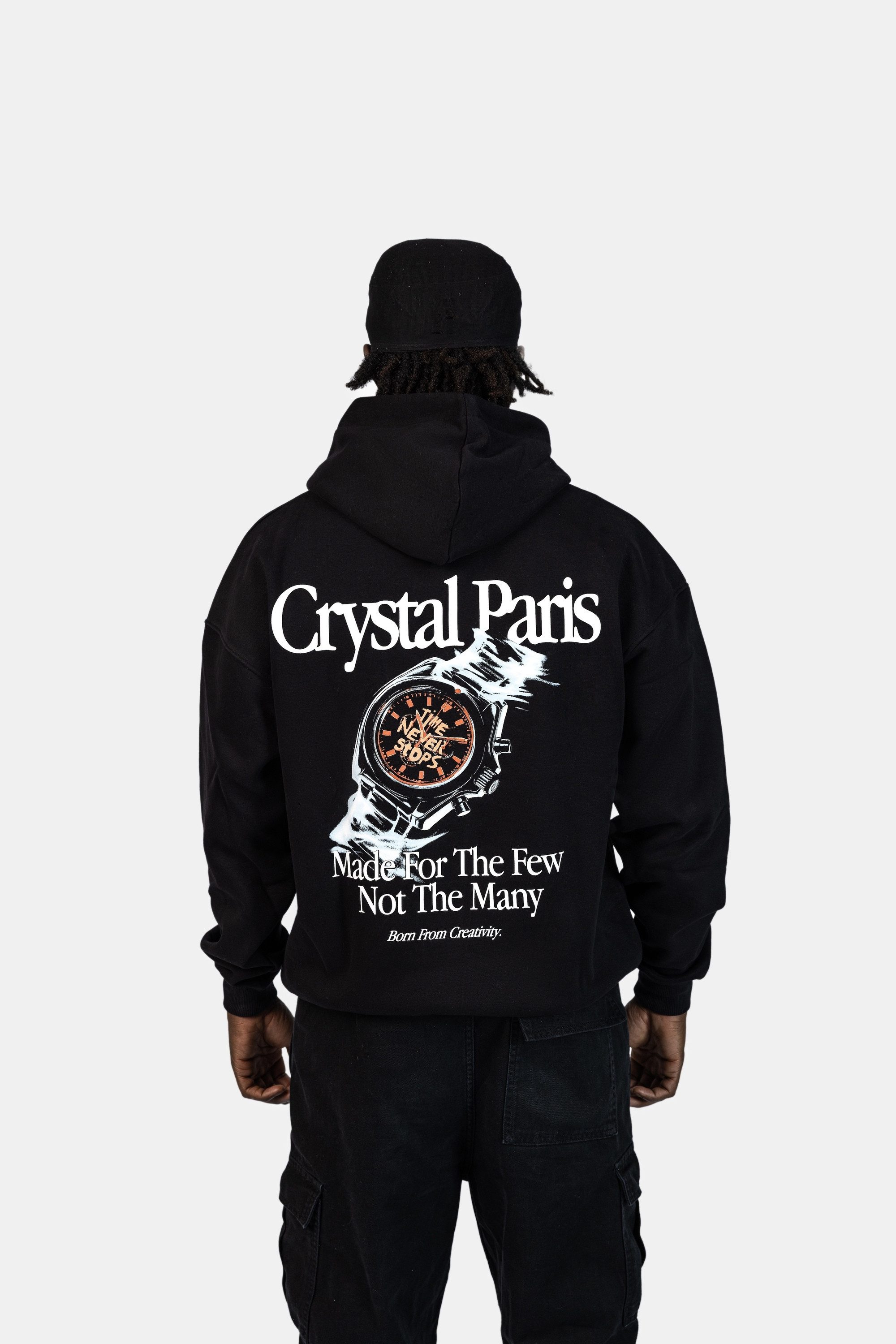 Crystal Paris Kapuzenpullover Time (1-tlg)
