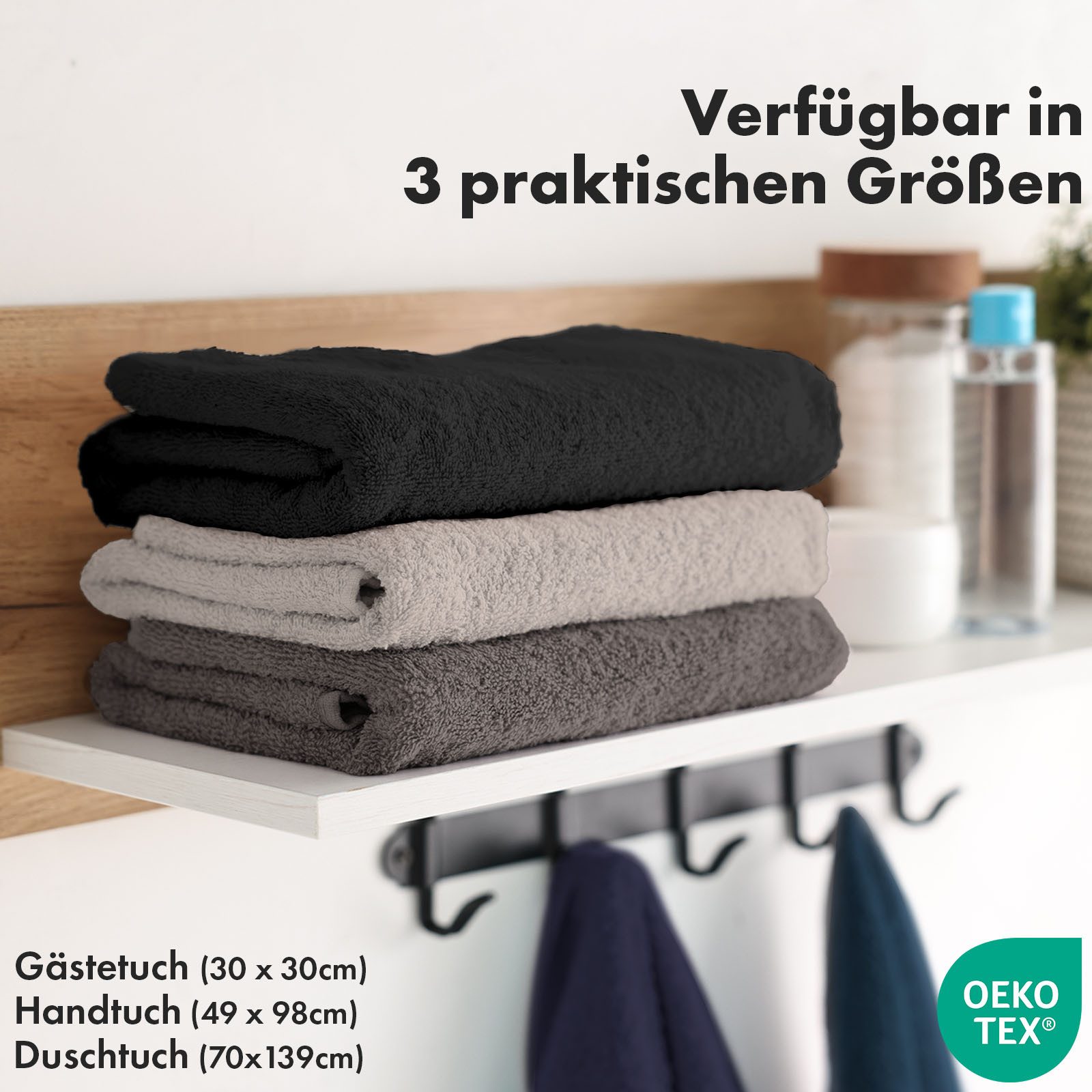 Karat Handtuch Bay, Sanft, saugstark und vielseitig nutzbar, Hochwertige Ba günstig online kaufen