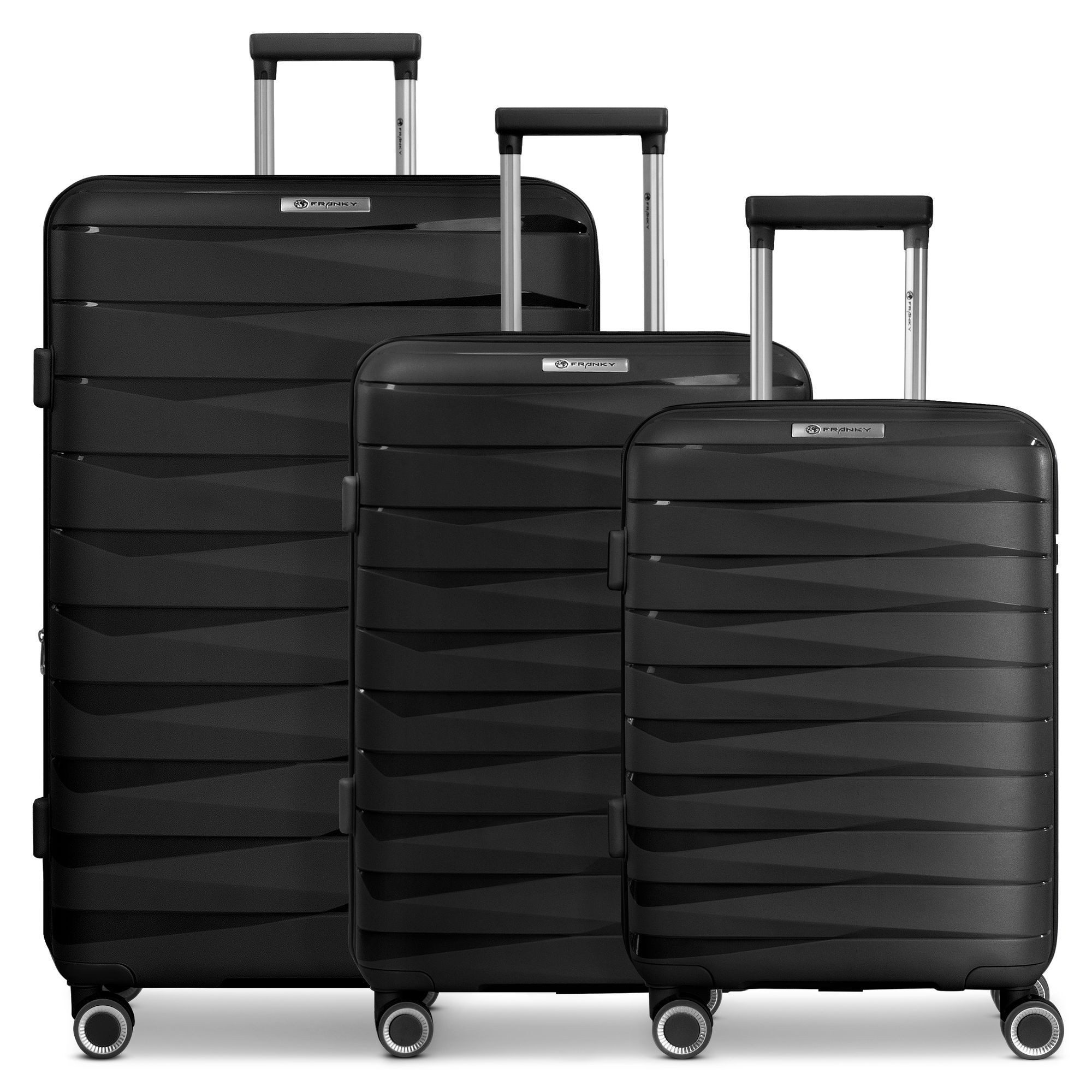 Franky Trolleyset London, 4 Rollen, (3-teilig, günstig online kaufen