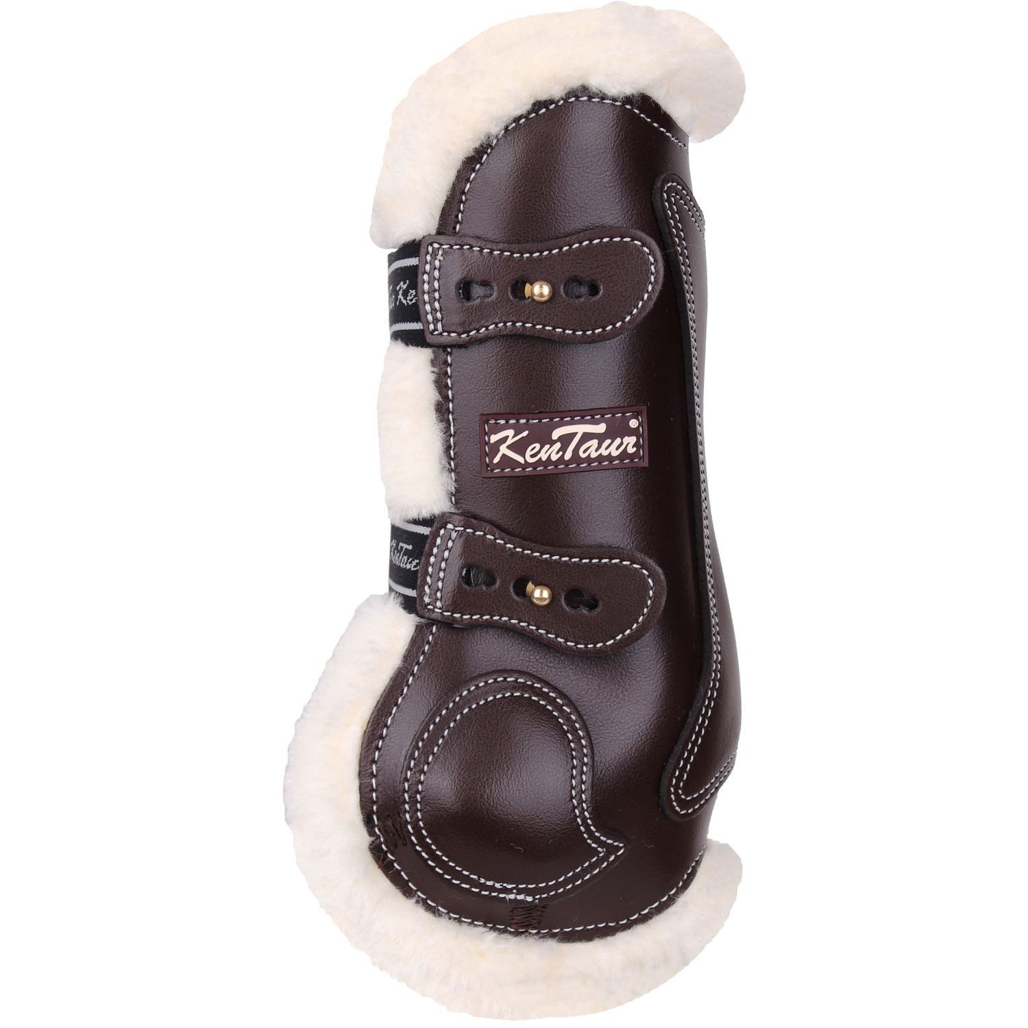 Kentaur Gamaschen Kentaur Roma Leder-Gamaschen mit Kunstfell