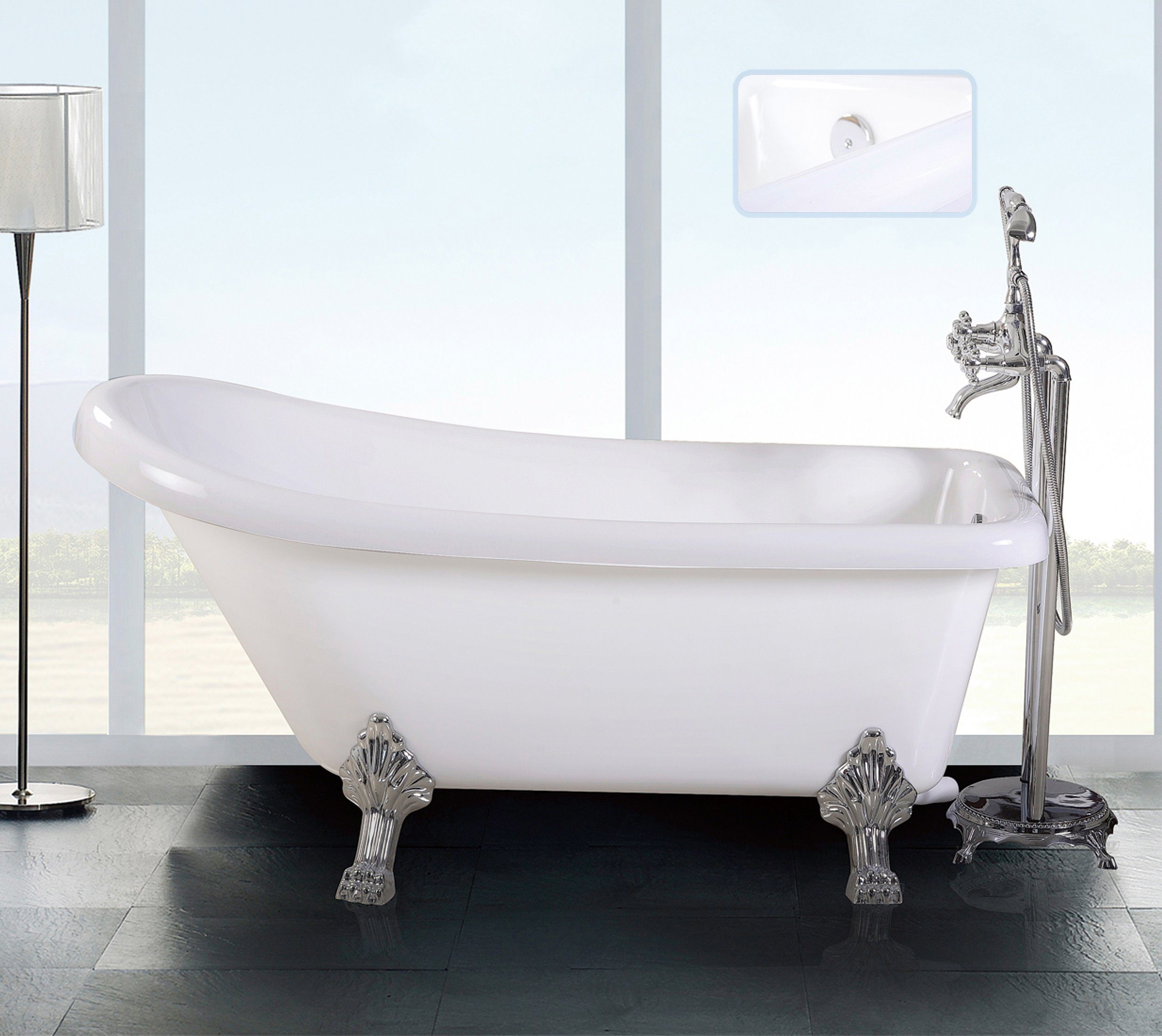 Sanotechnik Badewanne Empire, doppelwandig