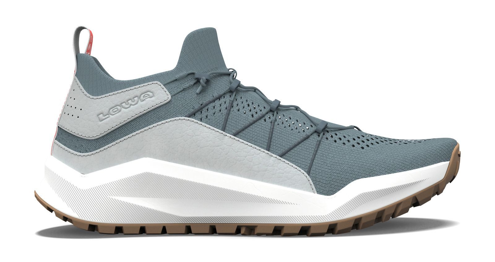 LOWA Damen Sneaker KALOYA KNIT Ws 321430-0563 ungefärbt/blau Trekkingschuh
