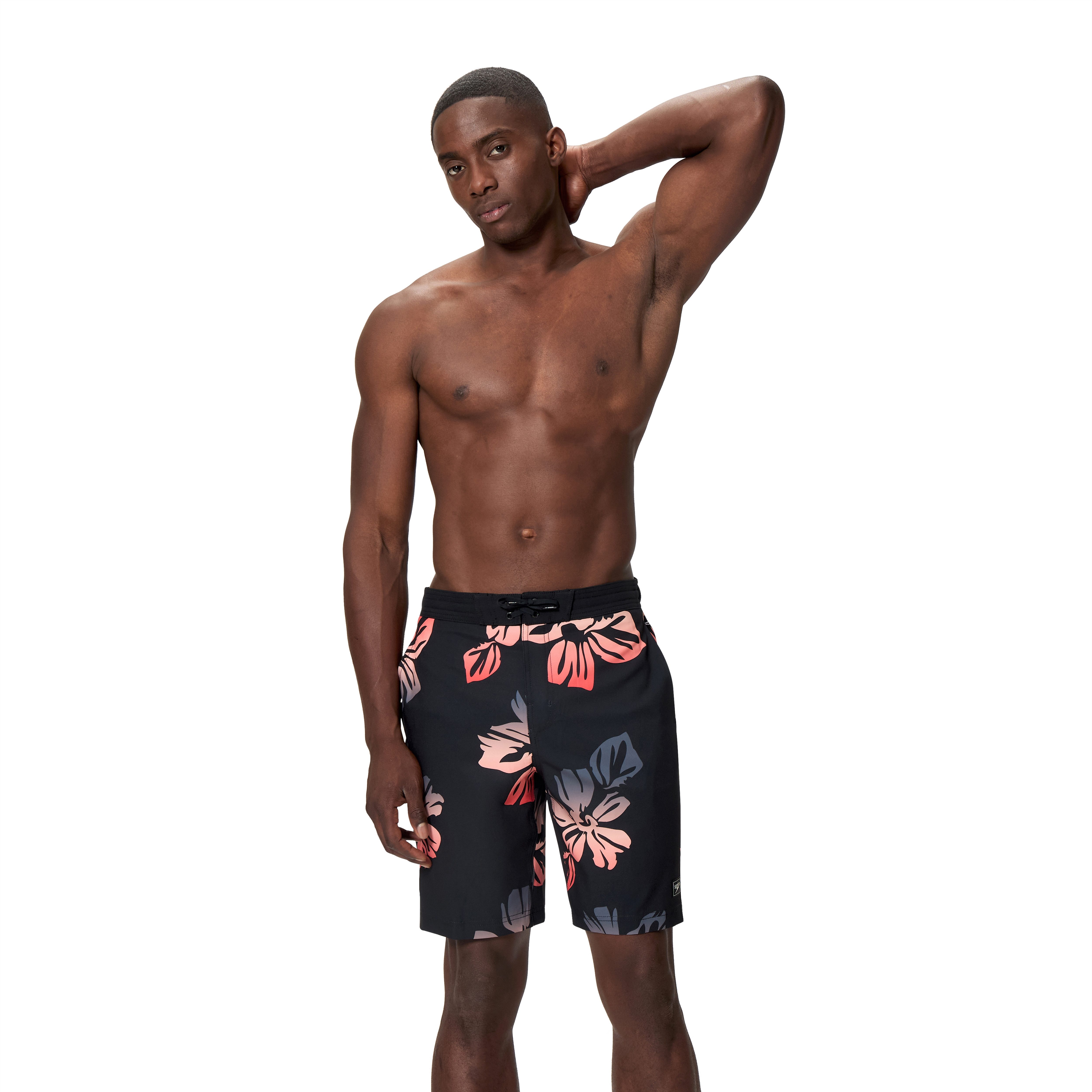 Speedo Badeshorts mit Vier-Wege-Stretch, pillingresistentes Material, 20-Zoll-Länge