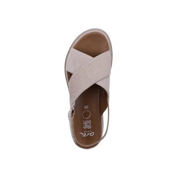 Ara Dubai - Damen Schuhe Sandalette Sandaletten Rauleder beige
