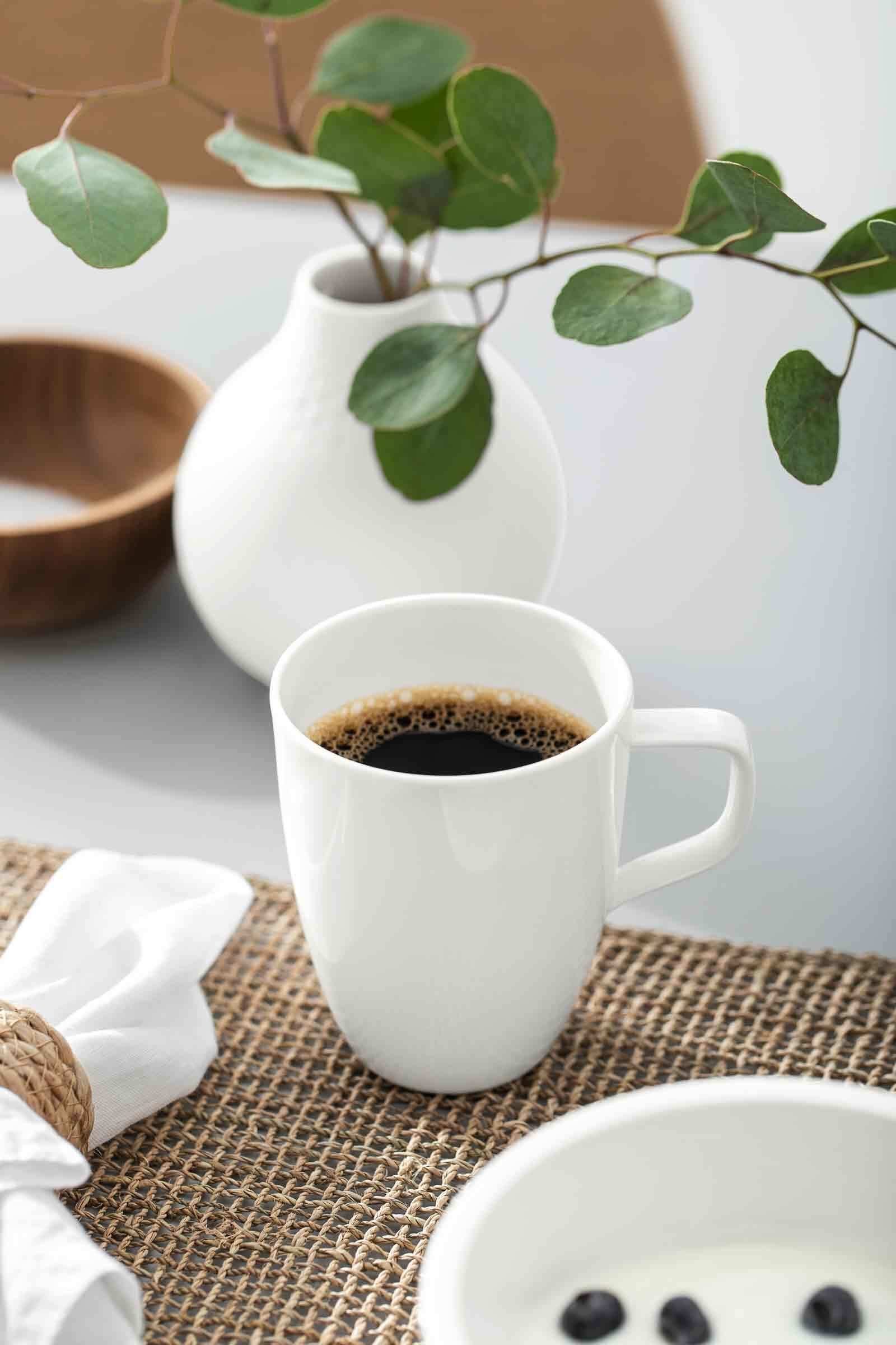 Villeroy & Boch Becher Artesano Original Kaffeebecher 380 ml 6er Set, 6-tlg., Porzellan
